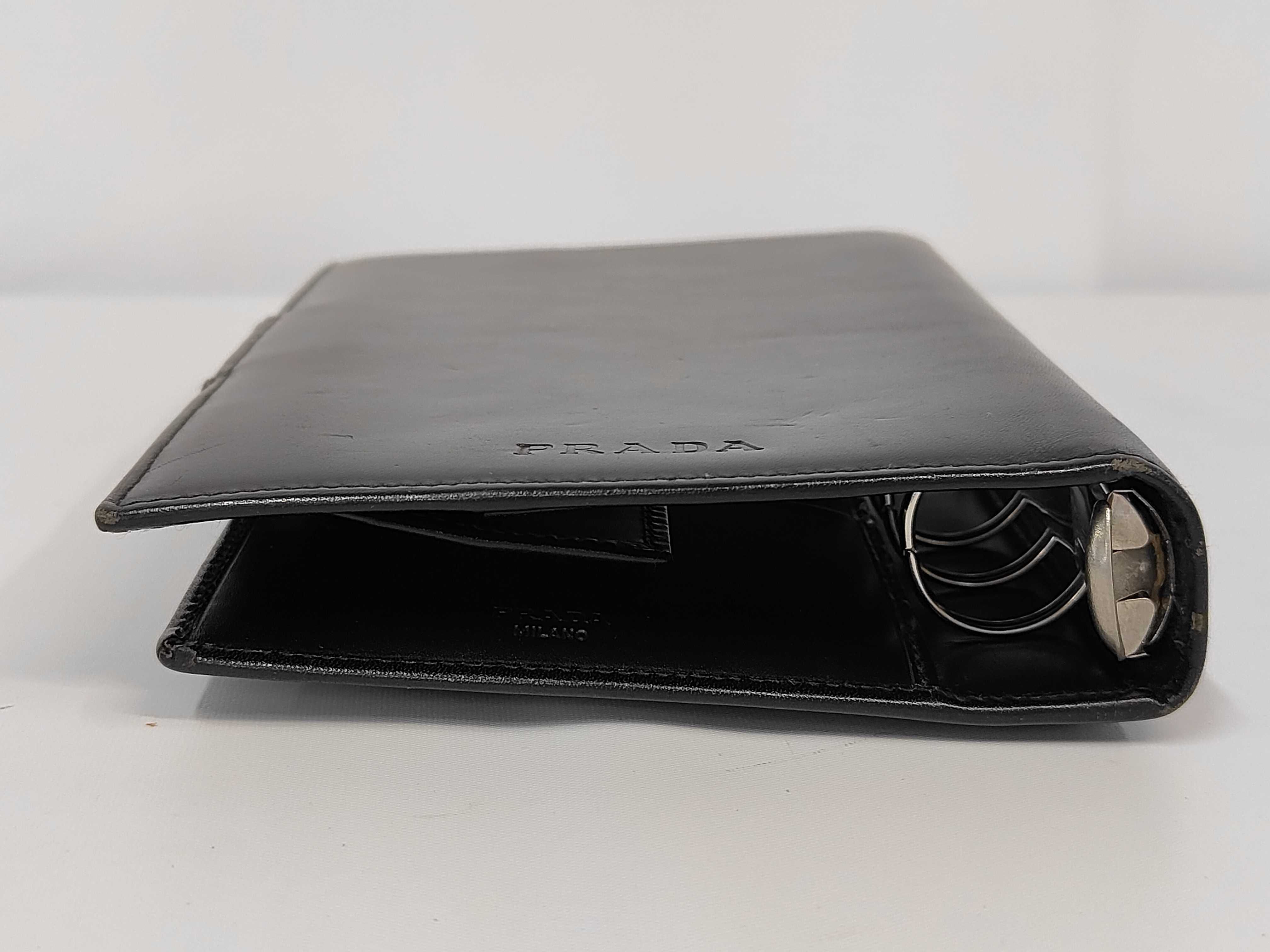 Leather Notebook Case, Black Notebook Cover — view 4