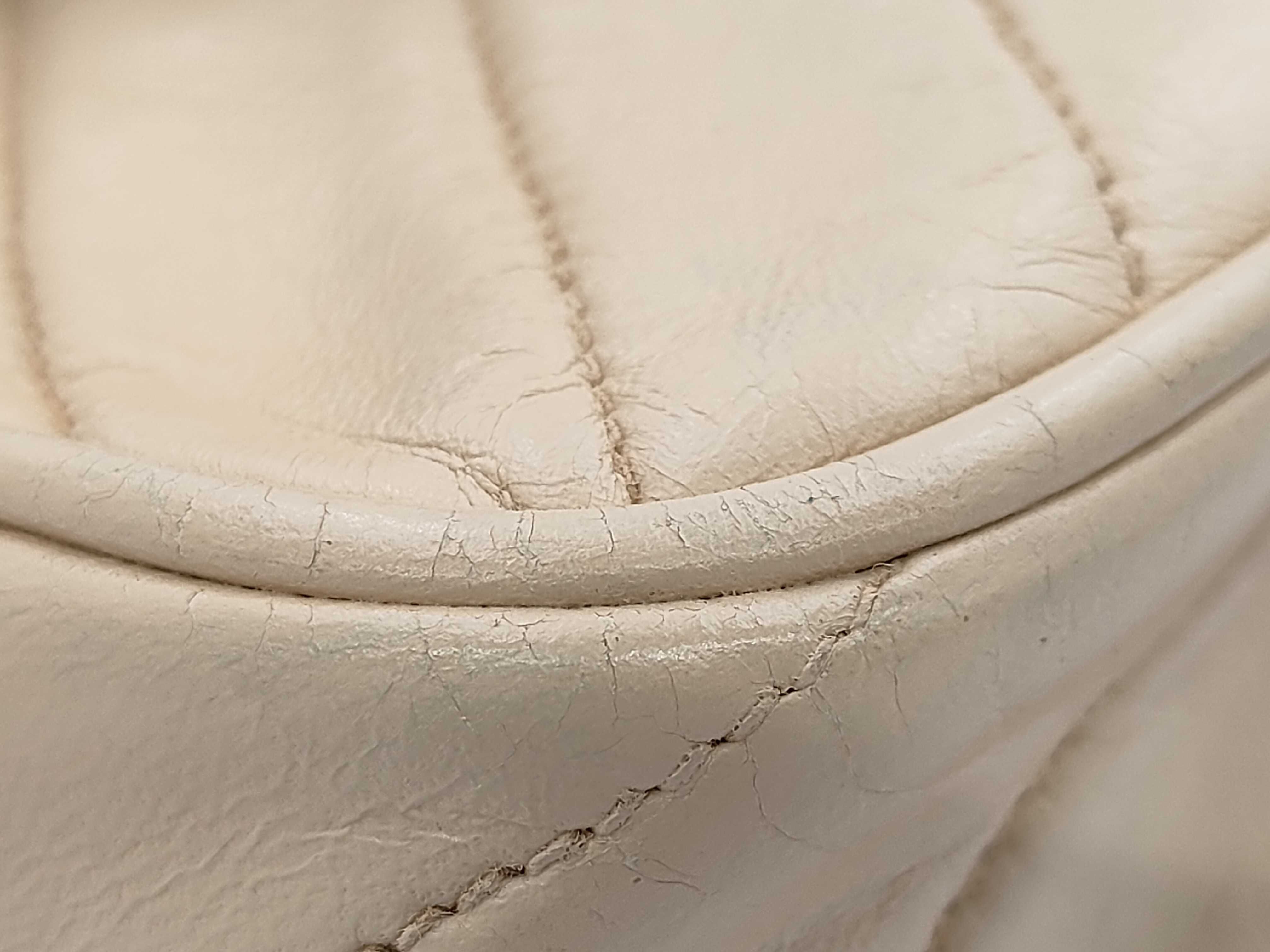Bias Stitch Fringe Shoulder Bag, Beige, Gold Hardware, Series 2 — view 6