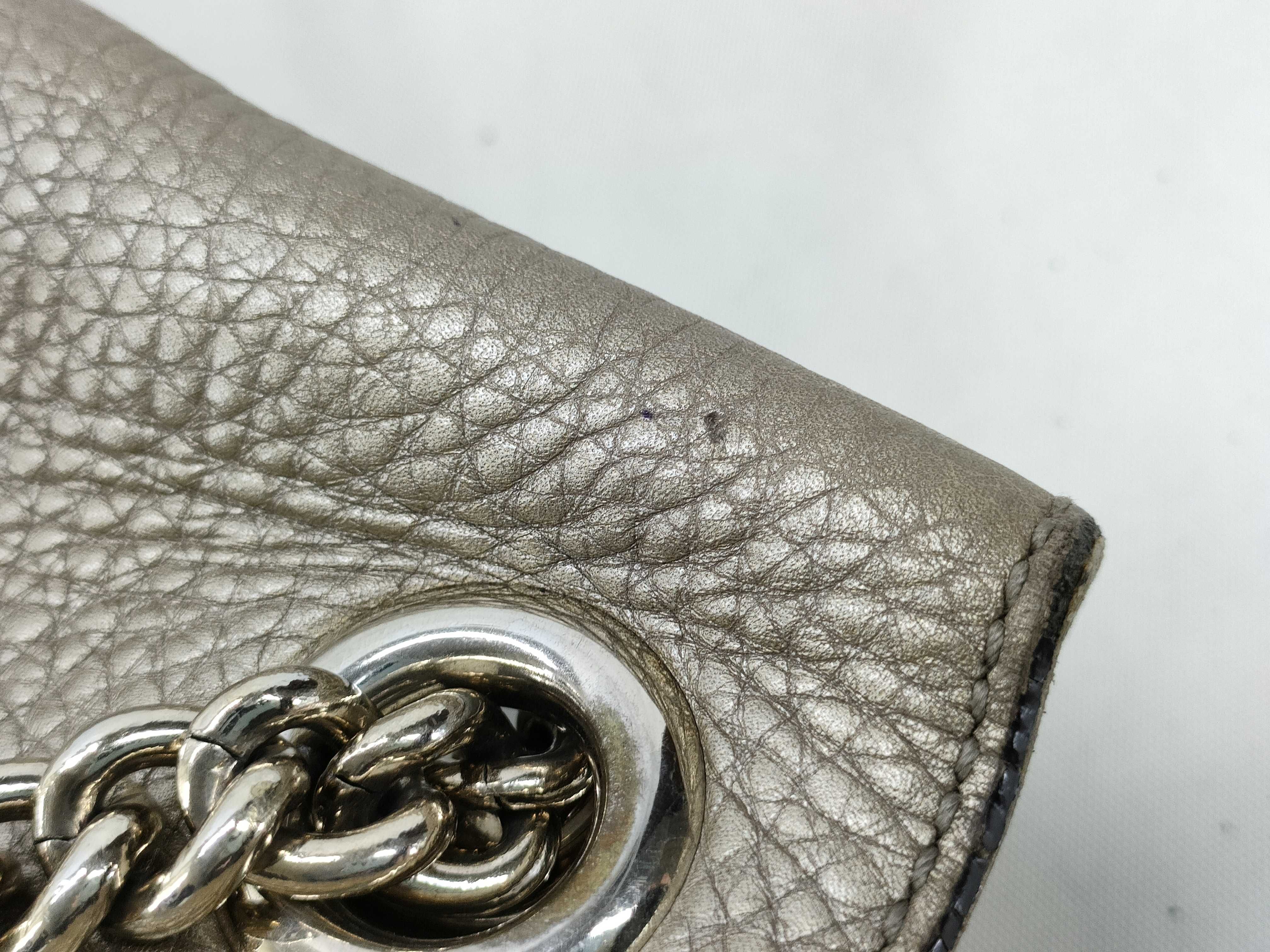 Soho Gucci Soho Fringe Leather Chain Tote Bag — view 14