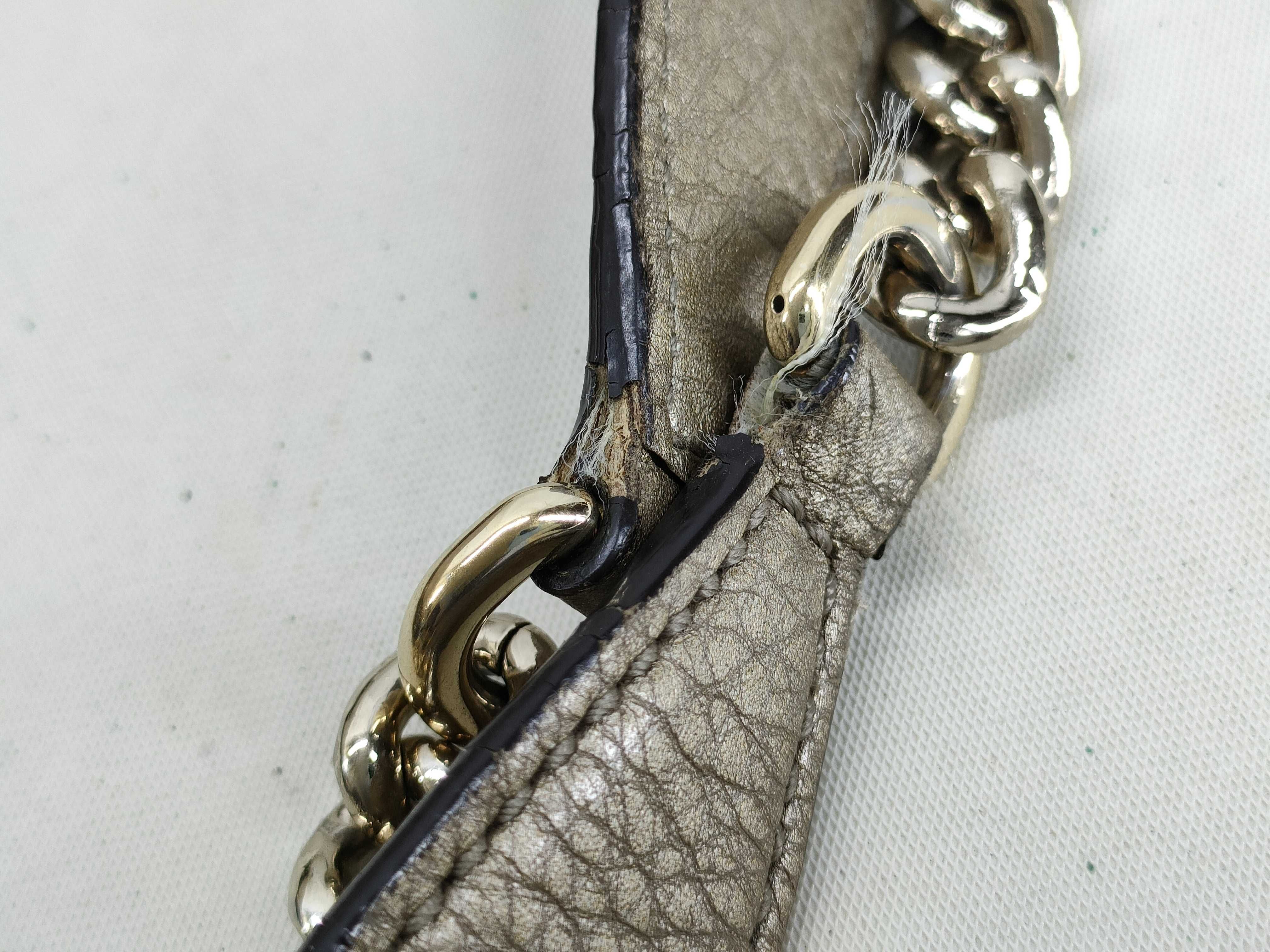 Soho Gucci Soho Fringe Leather Chain Tote Bag — view 6