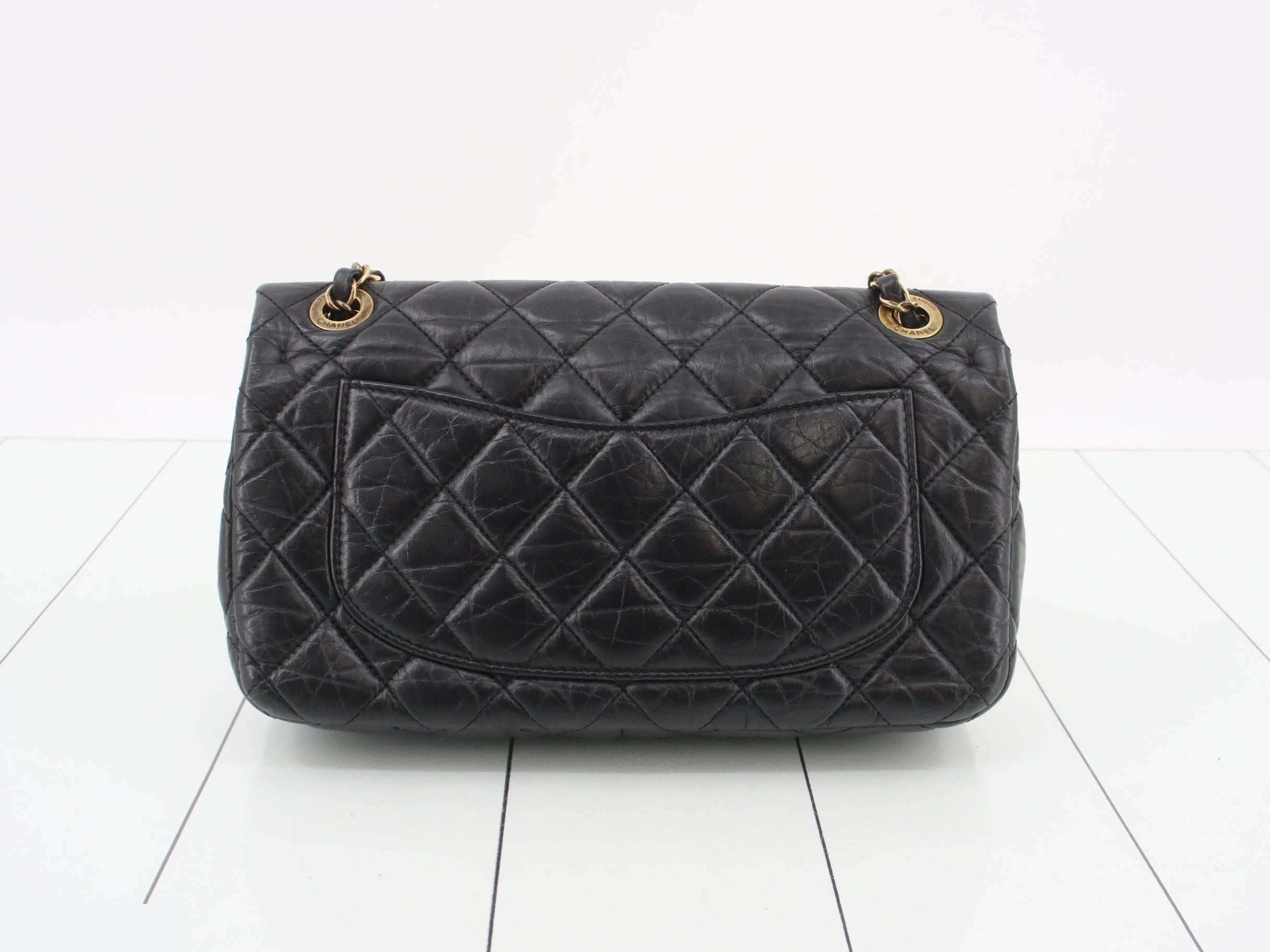 Matelassé Leather Medallion Double Chain Shoulder Bag — view 2