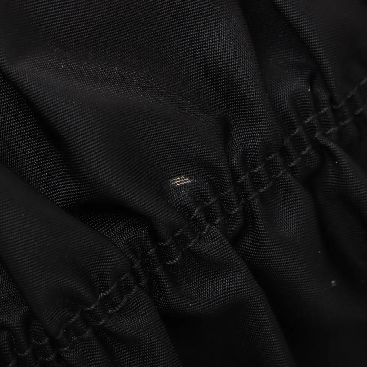 Tessuto Gaufre Nylon x Leather Tote Bag Black B1788M Bearer Guarantee — view 14
