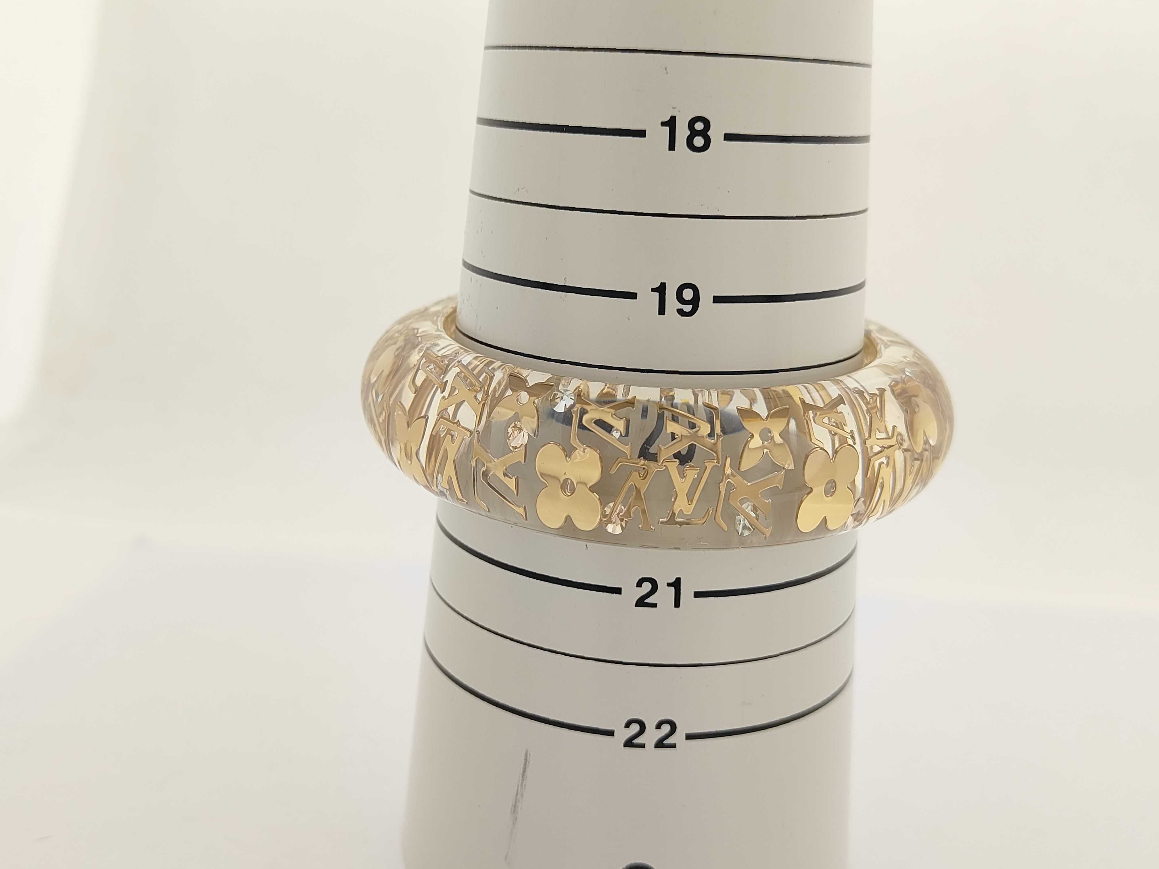 Monogram Louis Vuitton Bangle Inclusion Clear Bracelet/Bangle — view 9
