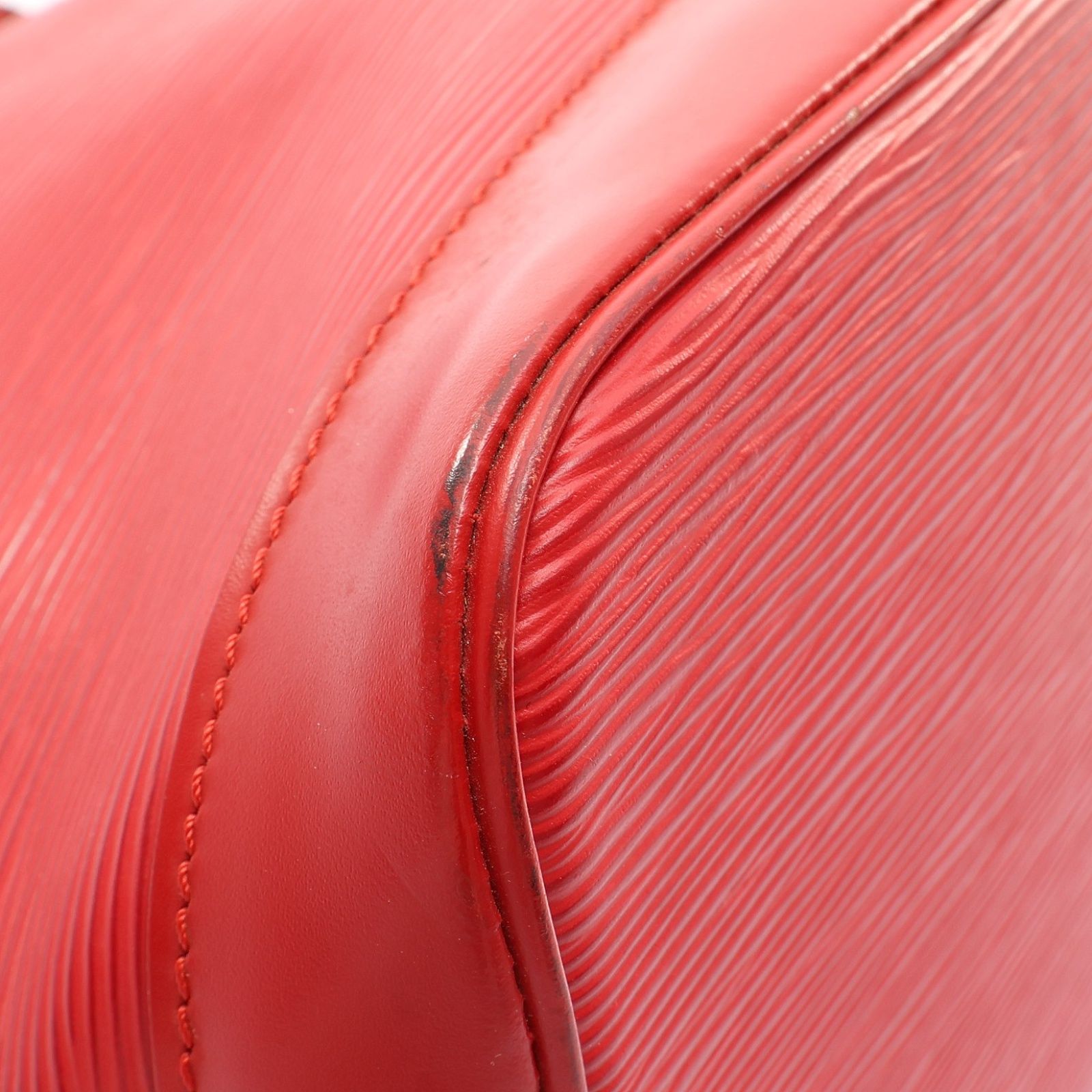 Alma Handbag Epi Leather Red M 52147 (no Key) — view 11