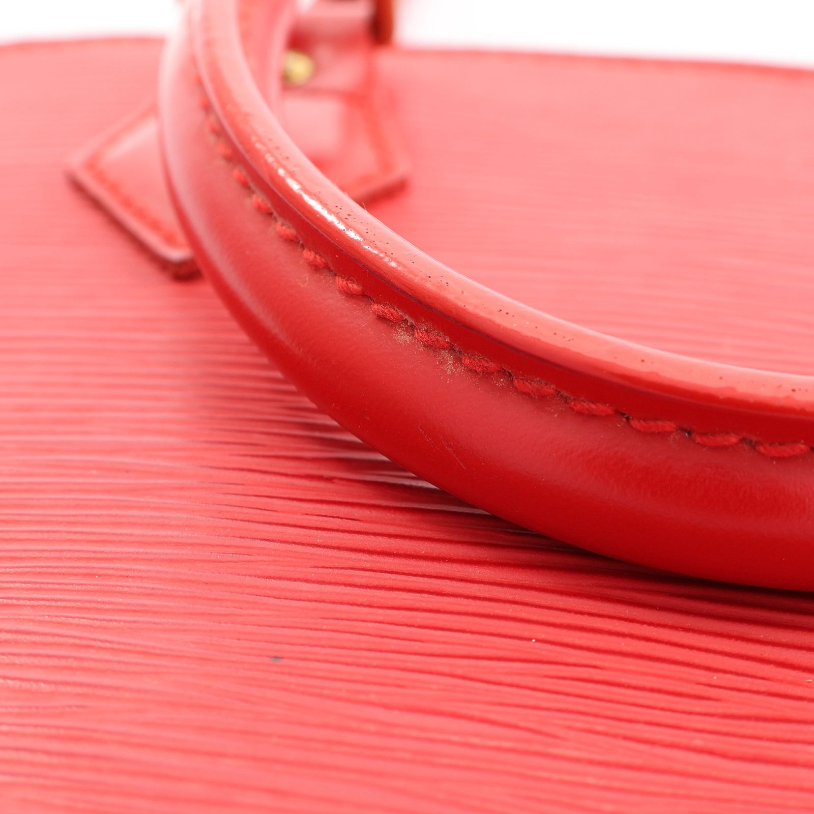 Alma Handbag Epi Leather Red M 52147 (no Key) — view 16