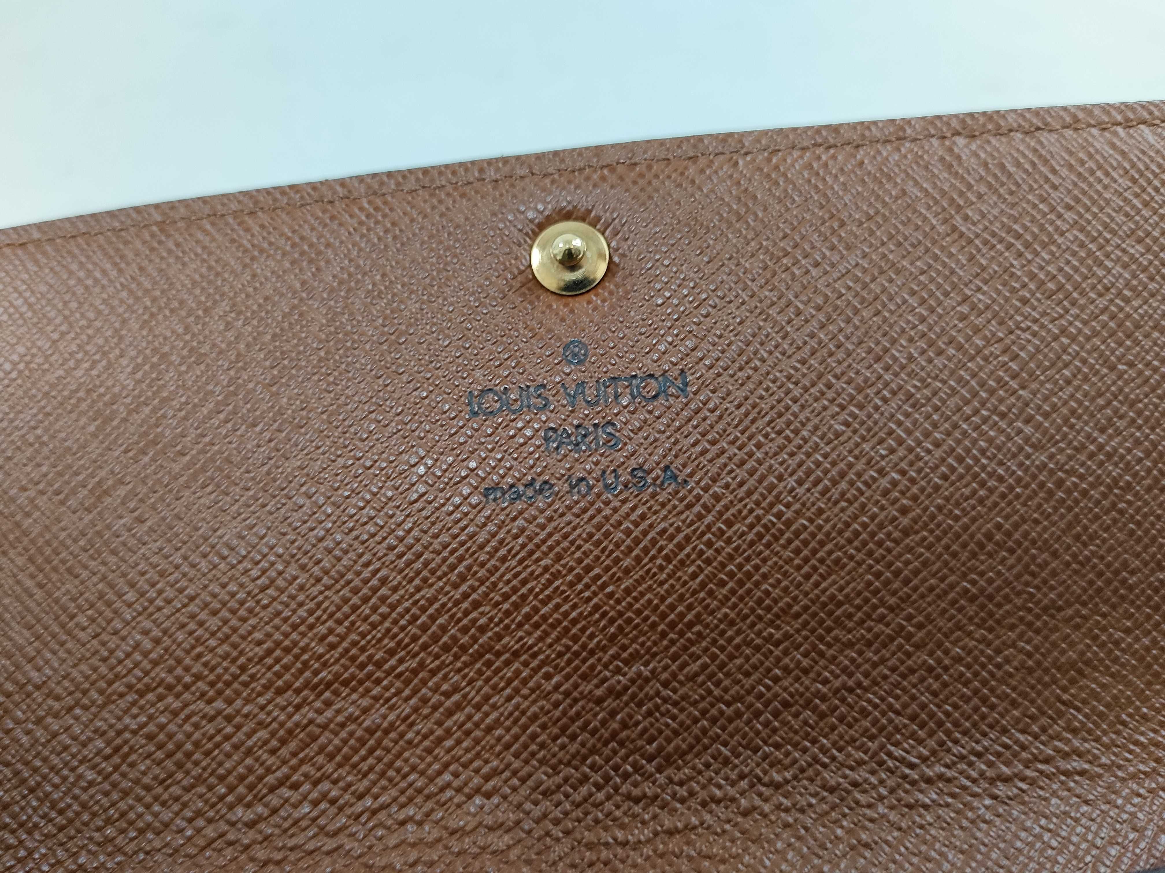 Monogram Vuitton Sarah 2 Wallet — view 8