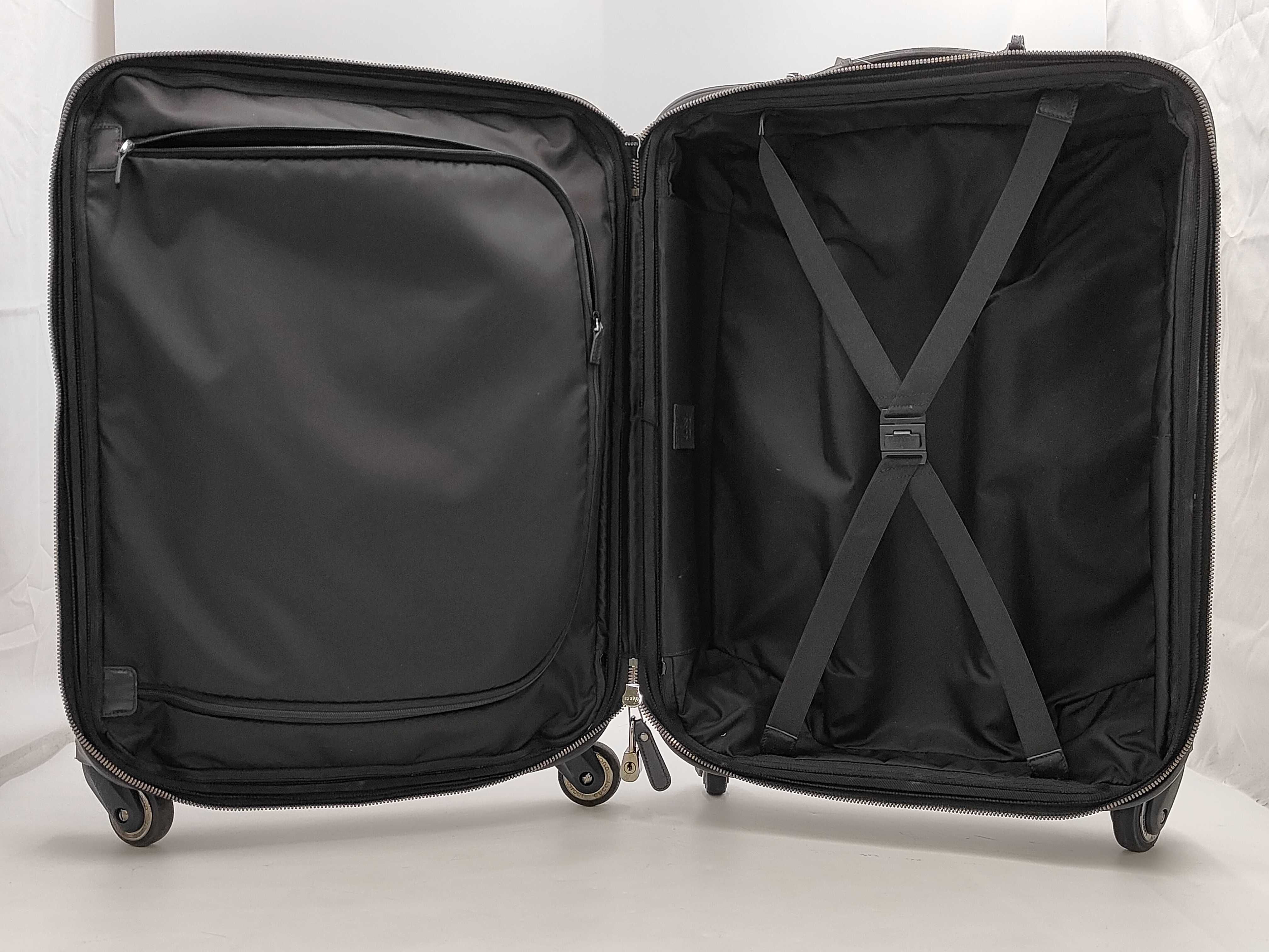 GG Imprime PVC x Leather Carry Case, Black, 293909 Carry Bag — view 3