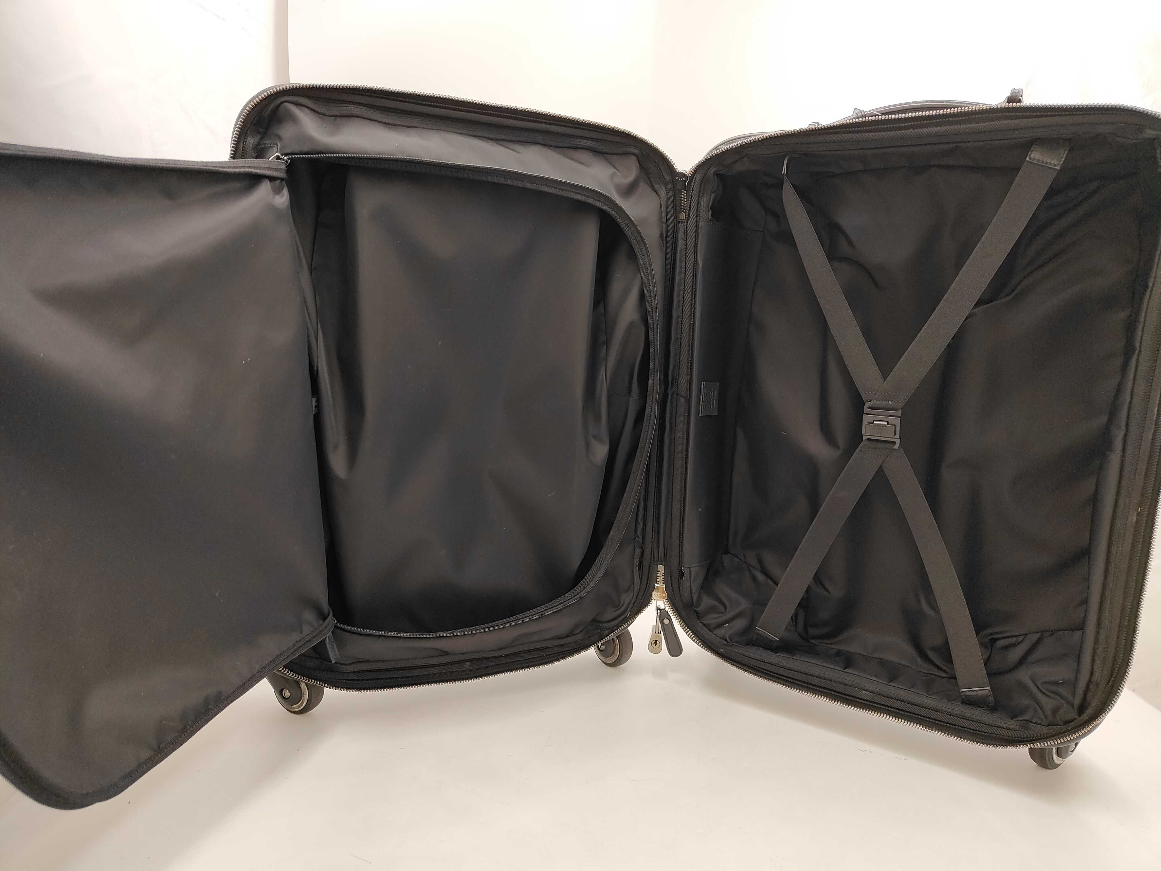 GG Imprime PVC x Leather Carry Case, Black, 293909 Carry Bag — view 4