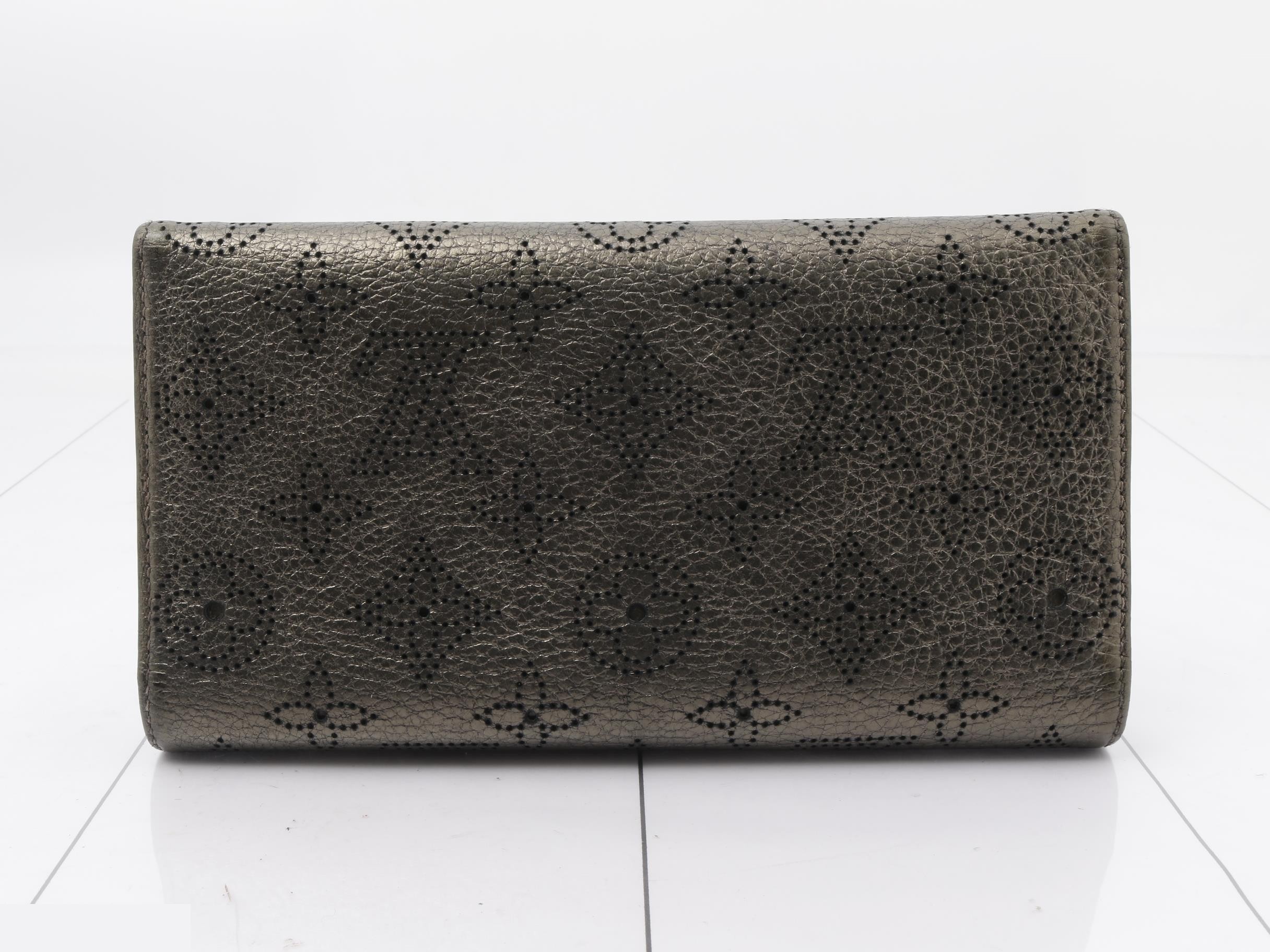 Mahina Portefeuille Amelia Bronze Bifold Long Wallet — view 2