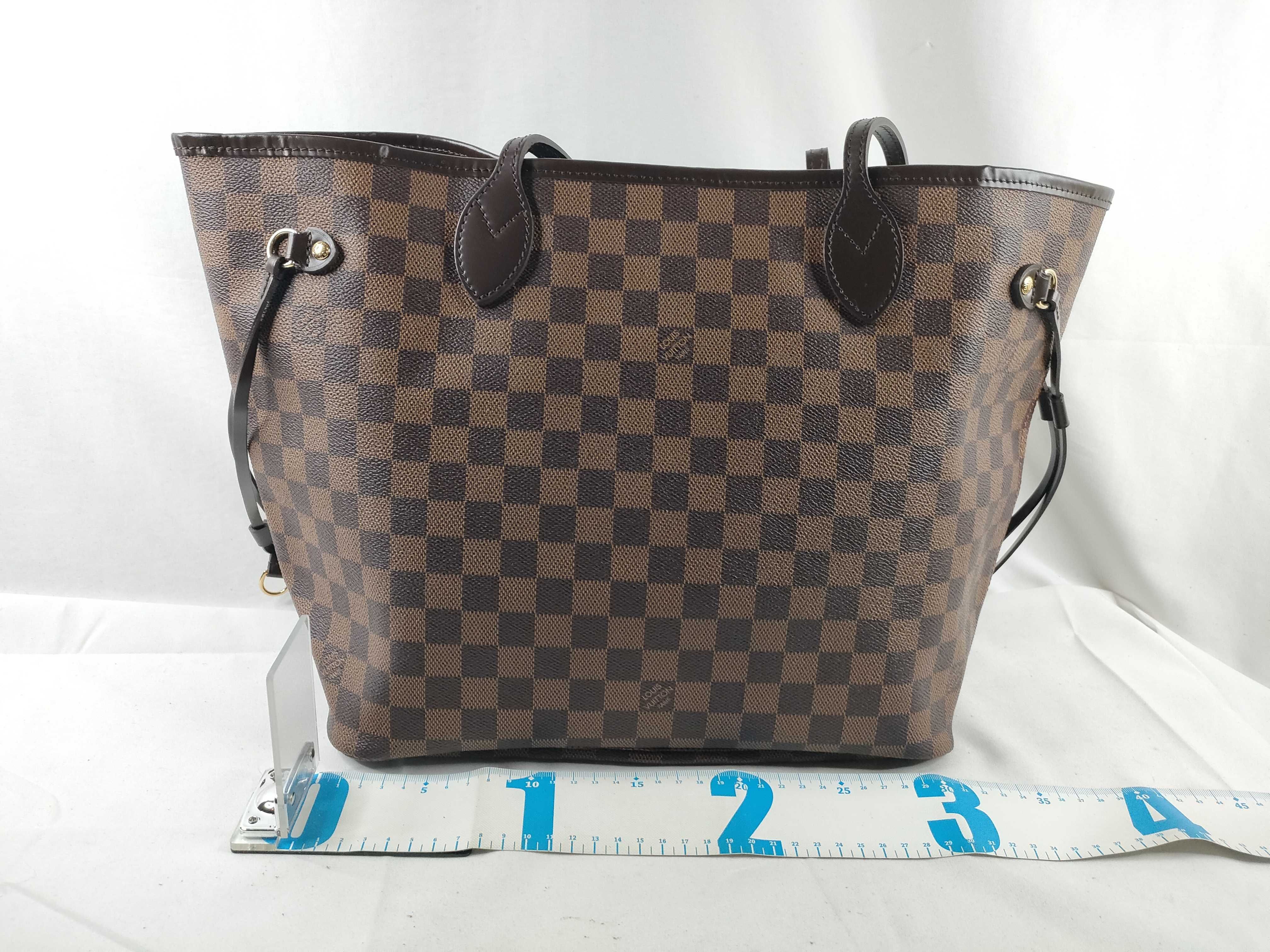 Damier LV Damier Neverfull MM Tote Bag — view 2