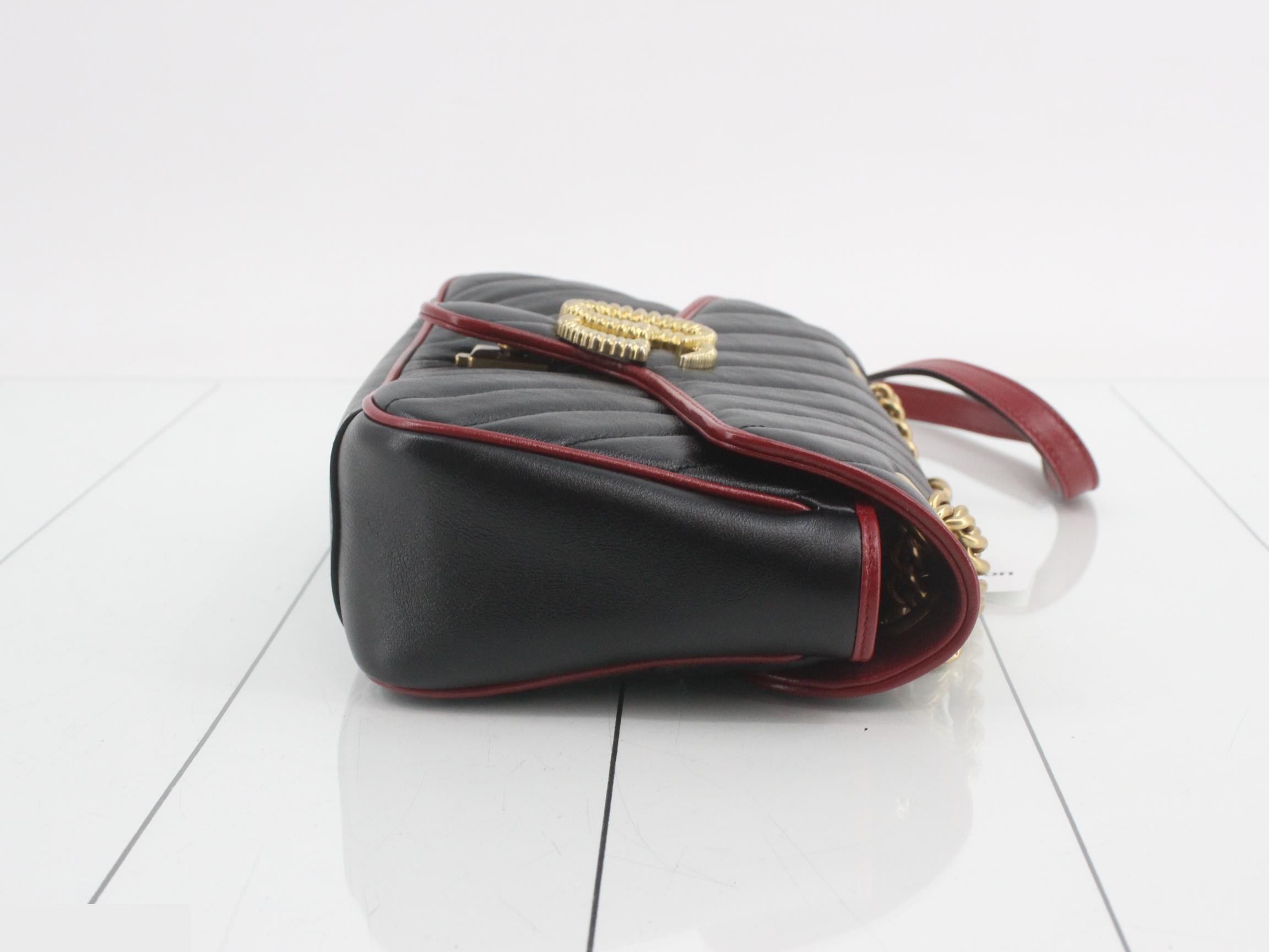 Marmont Quilted Shoulder Bag — view 3