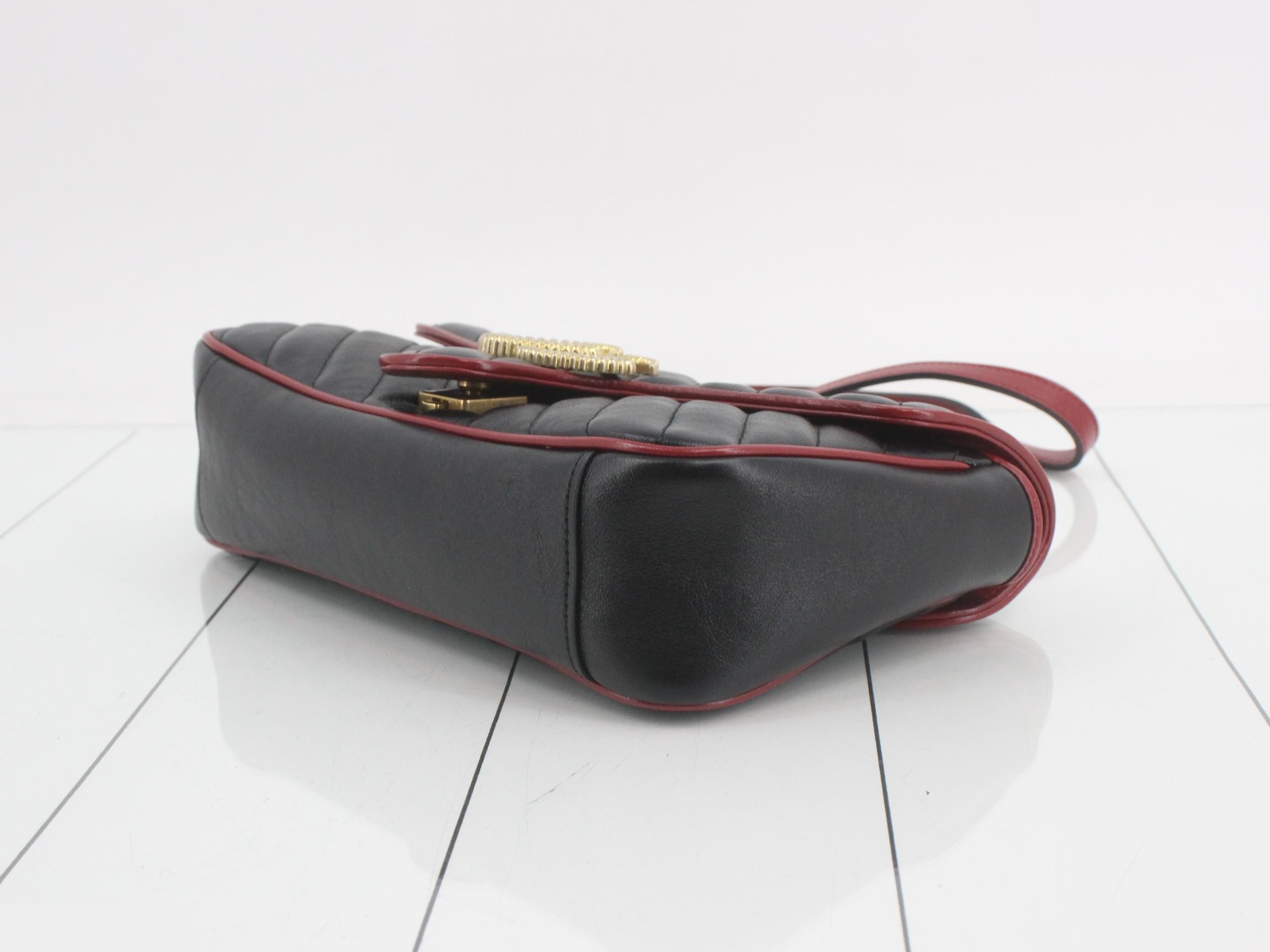 Marmont Quilted Shoulder Bag — view 6