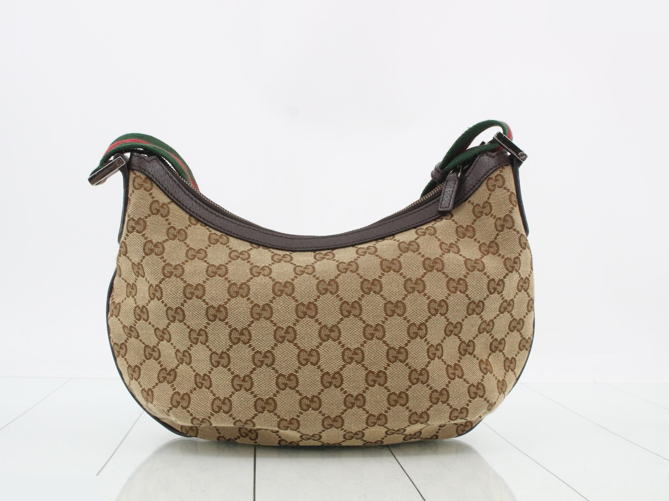 GG Canvas Sherry Hobo Shoulder Bag — view 2