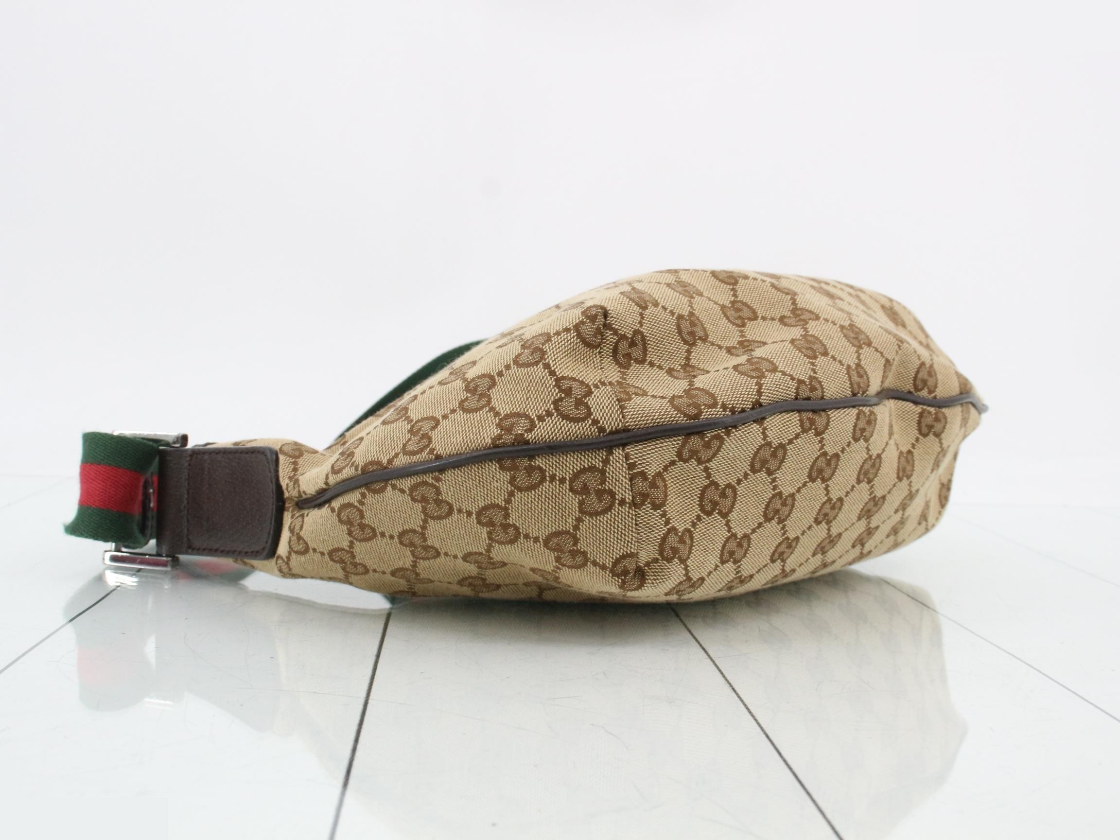 GG Canvas Sherry Hobo Shoulder Bag — view 5
