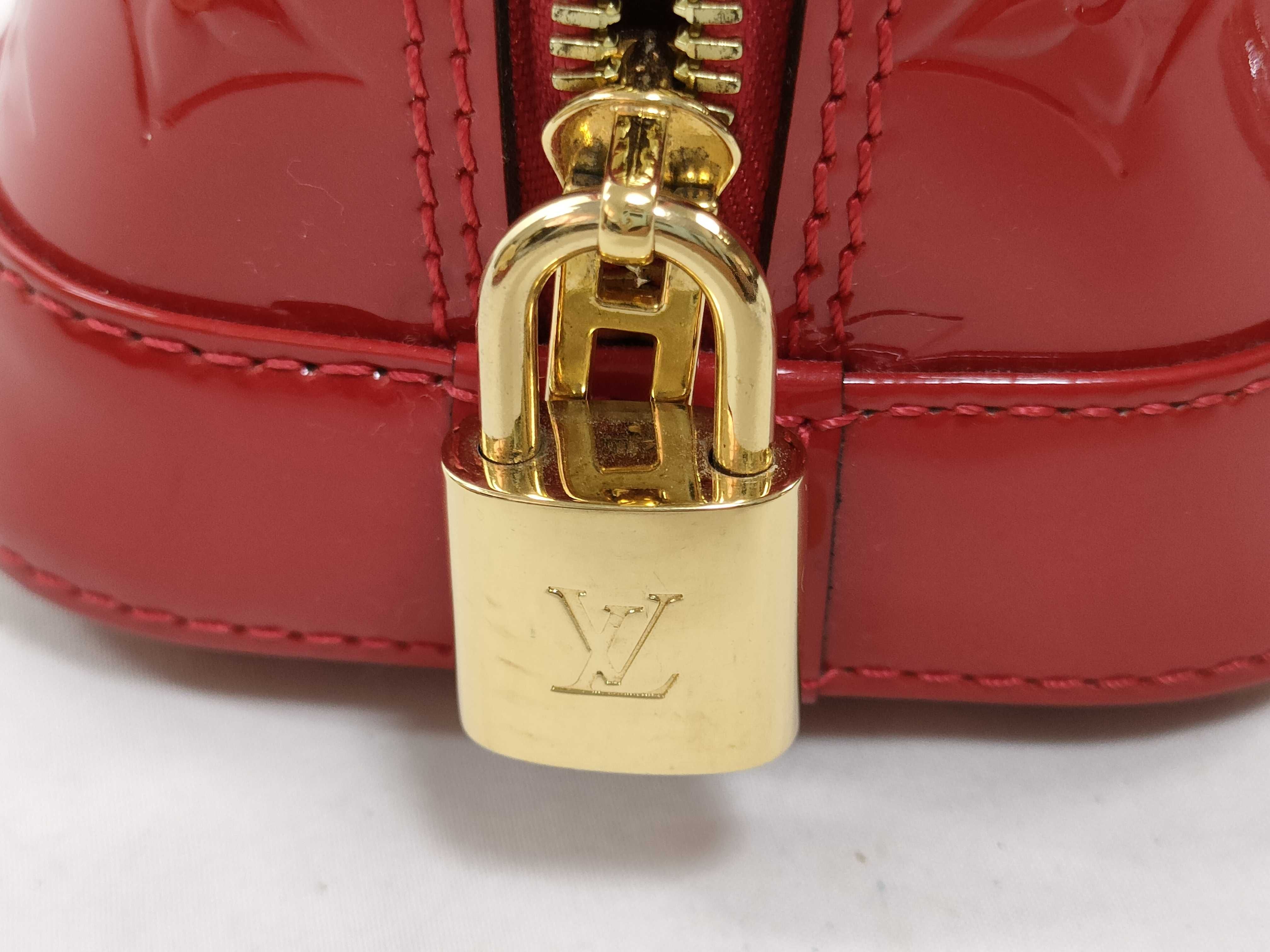 Vernis ID- Cowskin Alma 24cm Handbag GHW — view 6