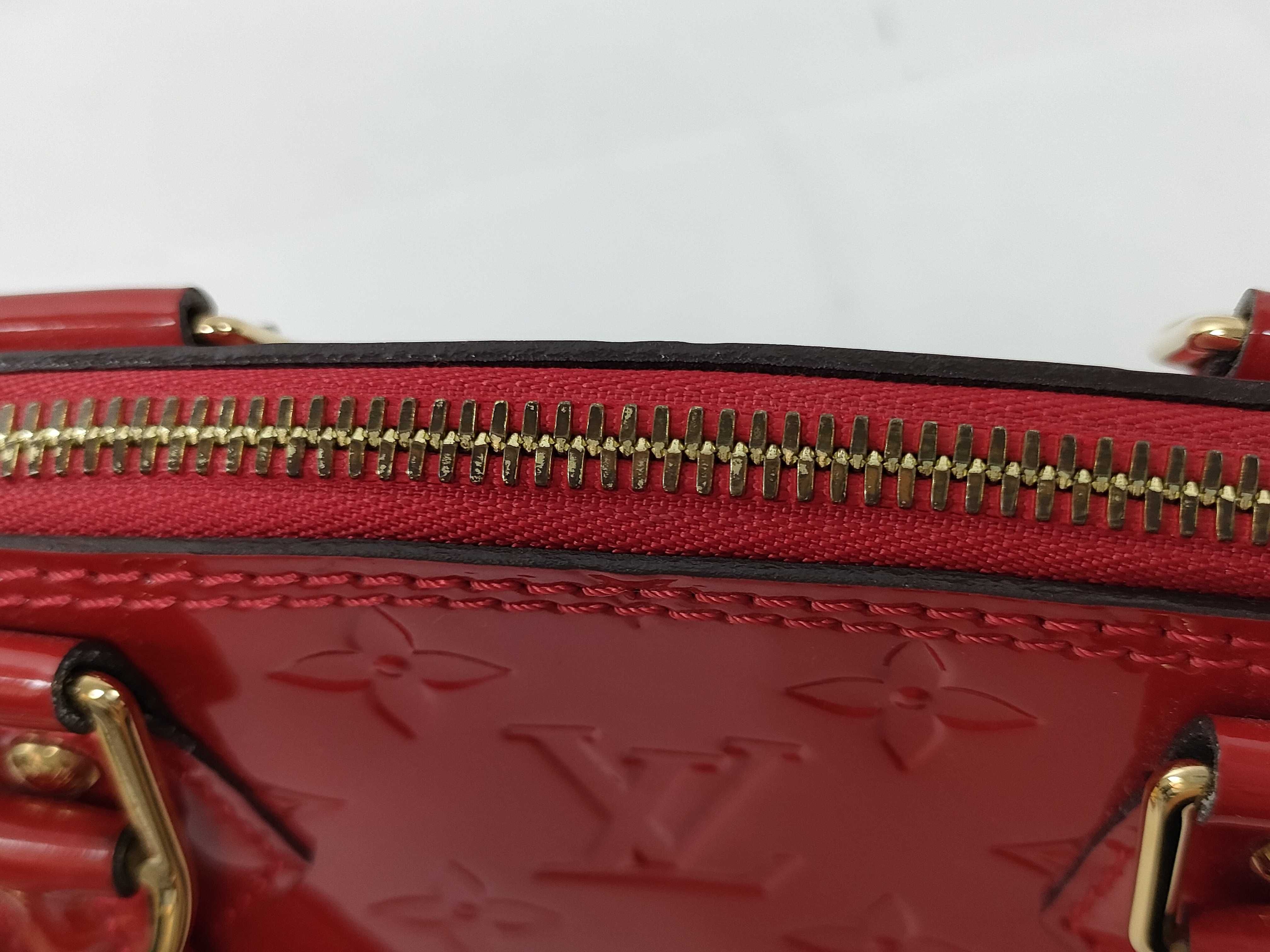 Vernis ID- Cowskin Alma 24cm Handbag GHW — view 7