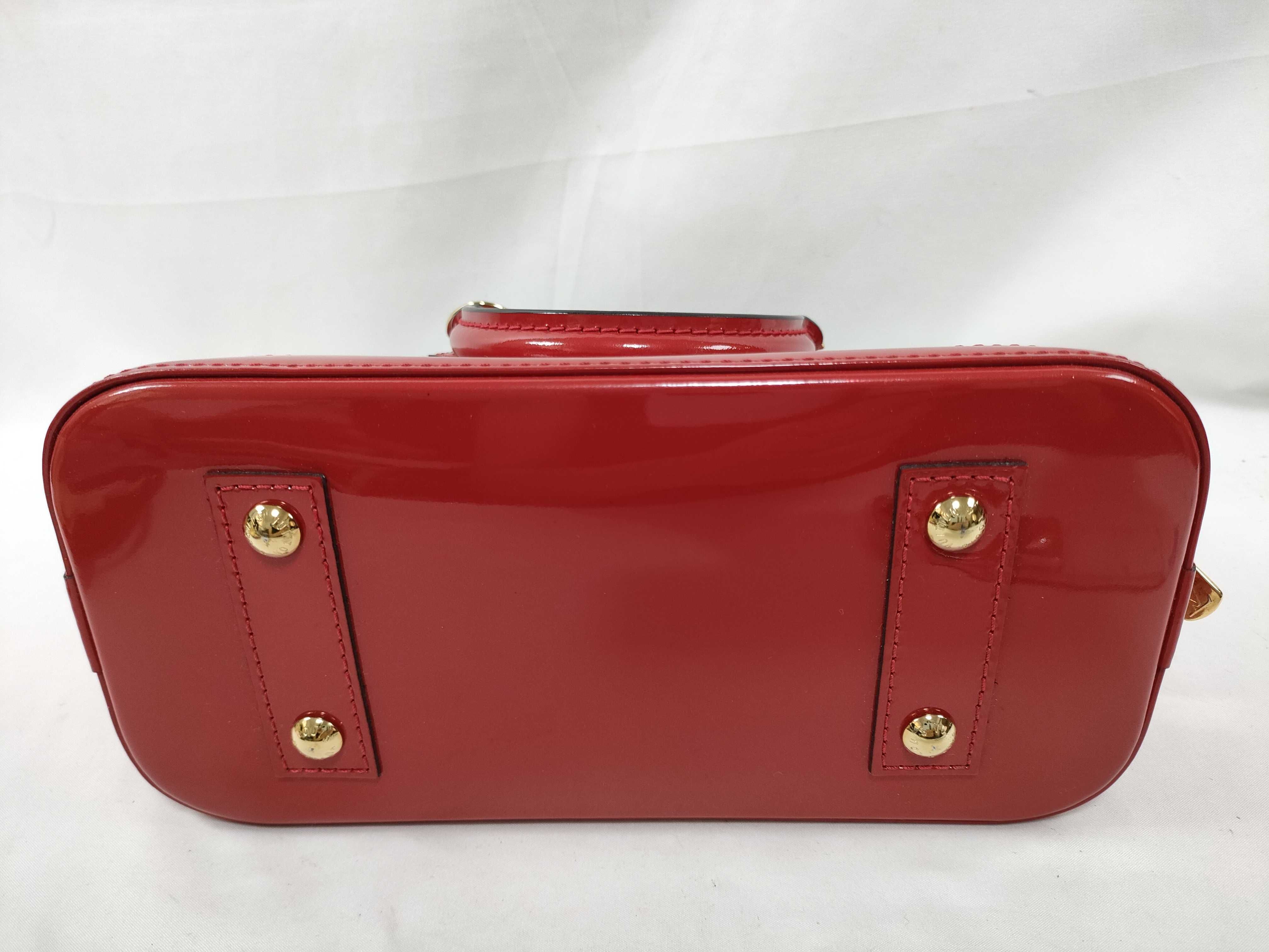 Vernis ID- Cowskin Alma 24cm Handbag GHW — view 8