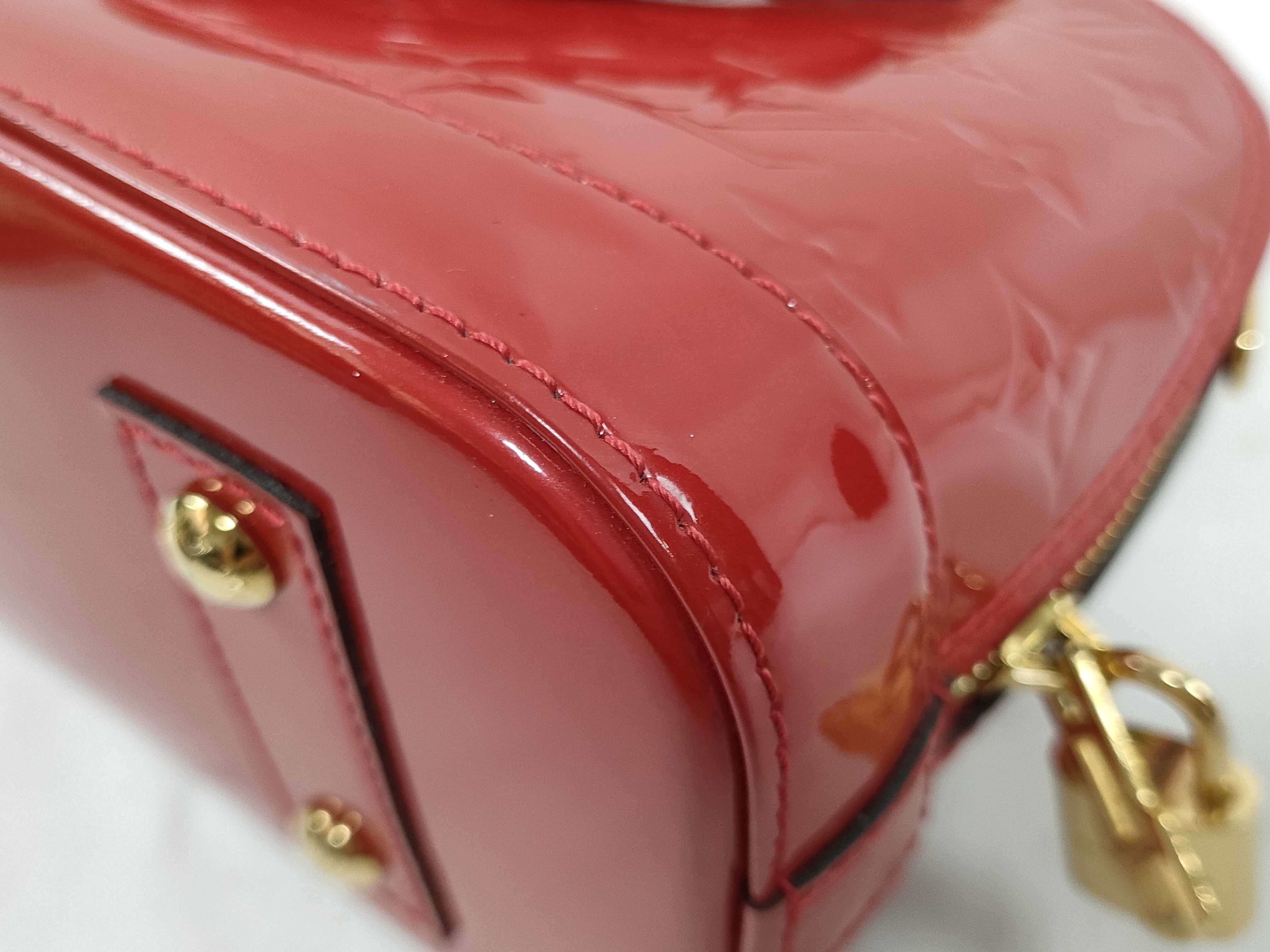 Vernis ID- Cowskin Alma 24cm Handbag GHW — view 9