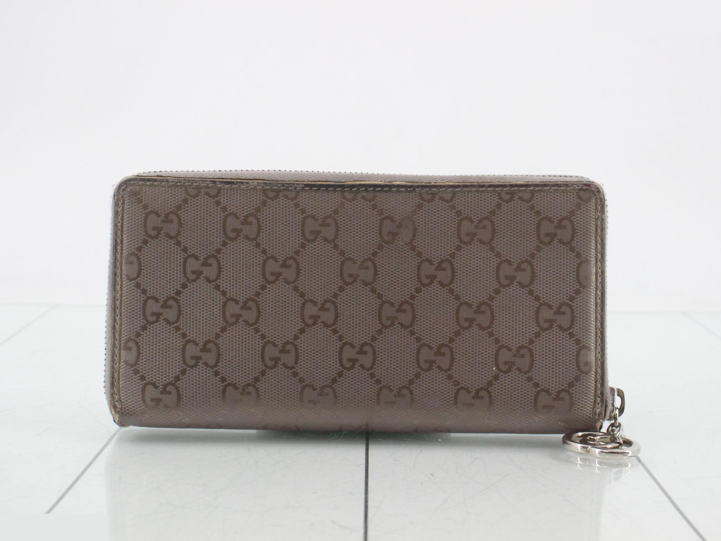 Round zipper long wallet — view 2