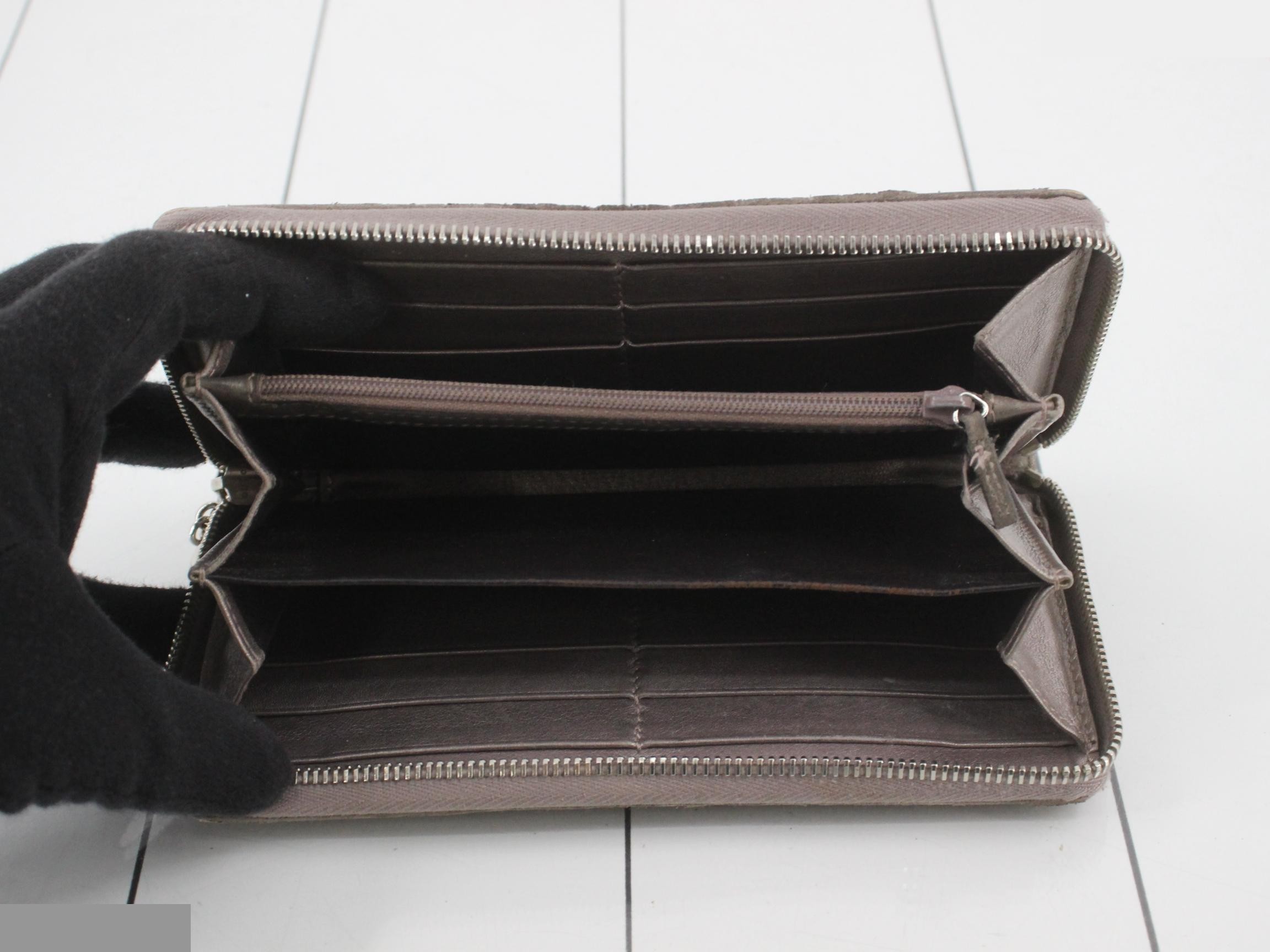 Round zipper long wallet — view 4