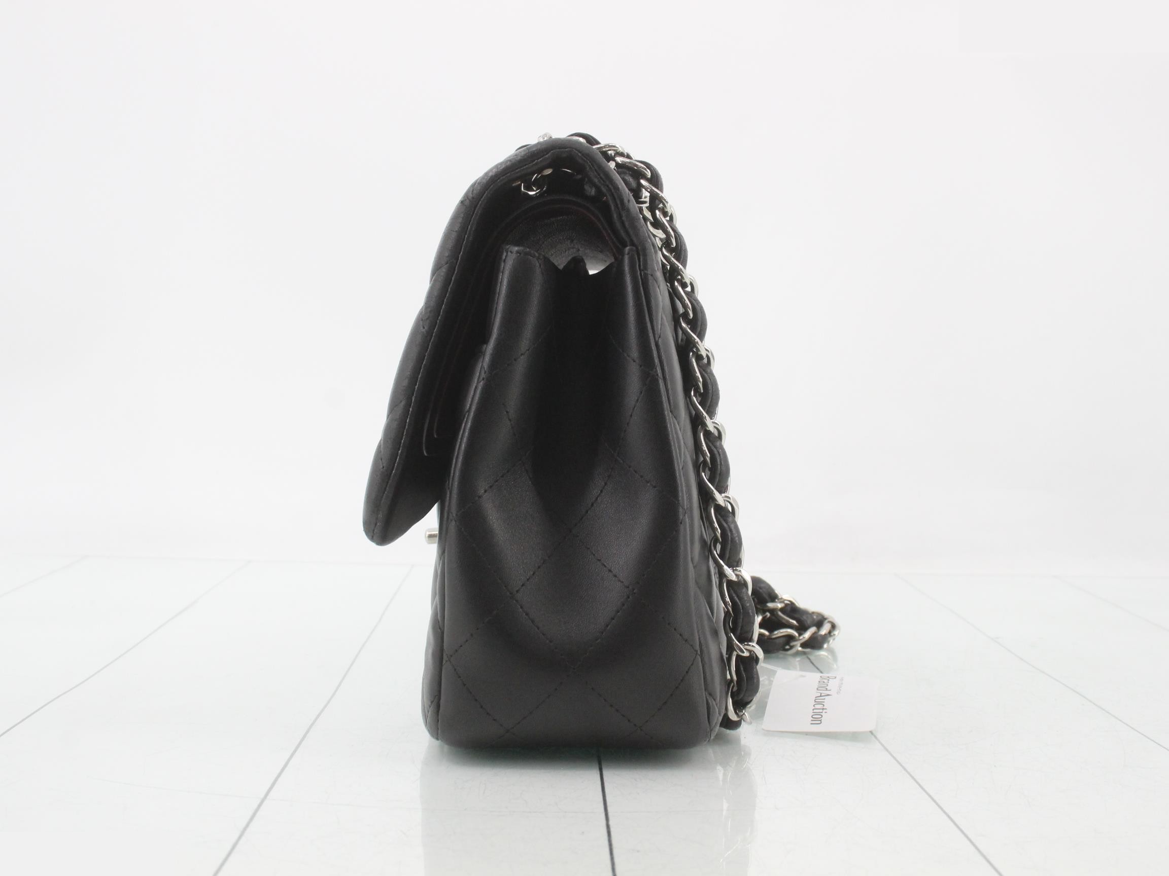 Large Matelassé 30 Lambskin Double Flap Serial Number 16 Series 16867486 — view 3