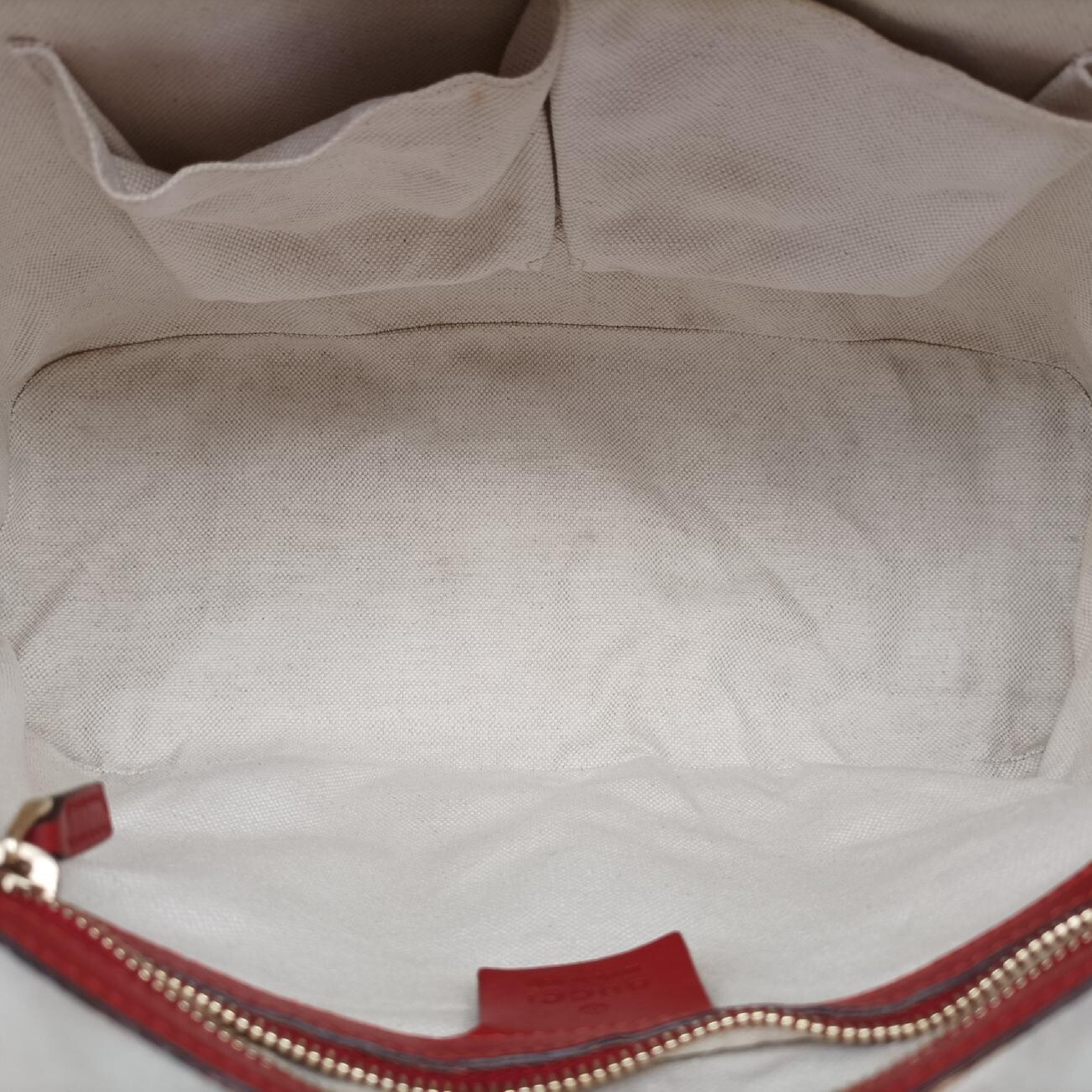 Microguccissima Red Patent Leather Handbag 309617 C014370431 — view 6