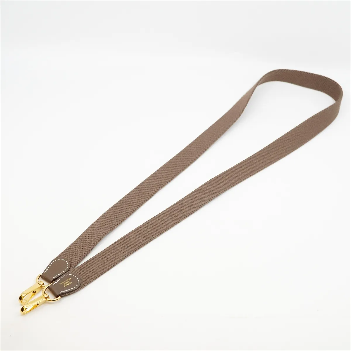 Evelyne 1 TPM Taurillon Clemence Shoulder Bag, Etoupe, Gold Hardware, Z: 2021, Dust bag included. — view 5