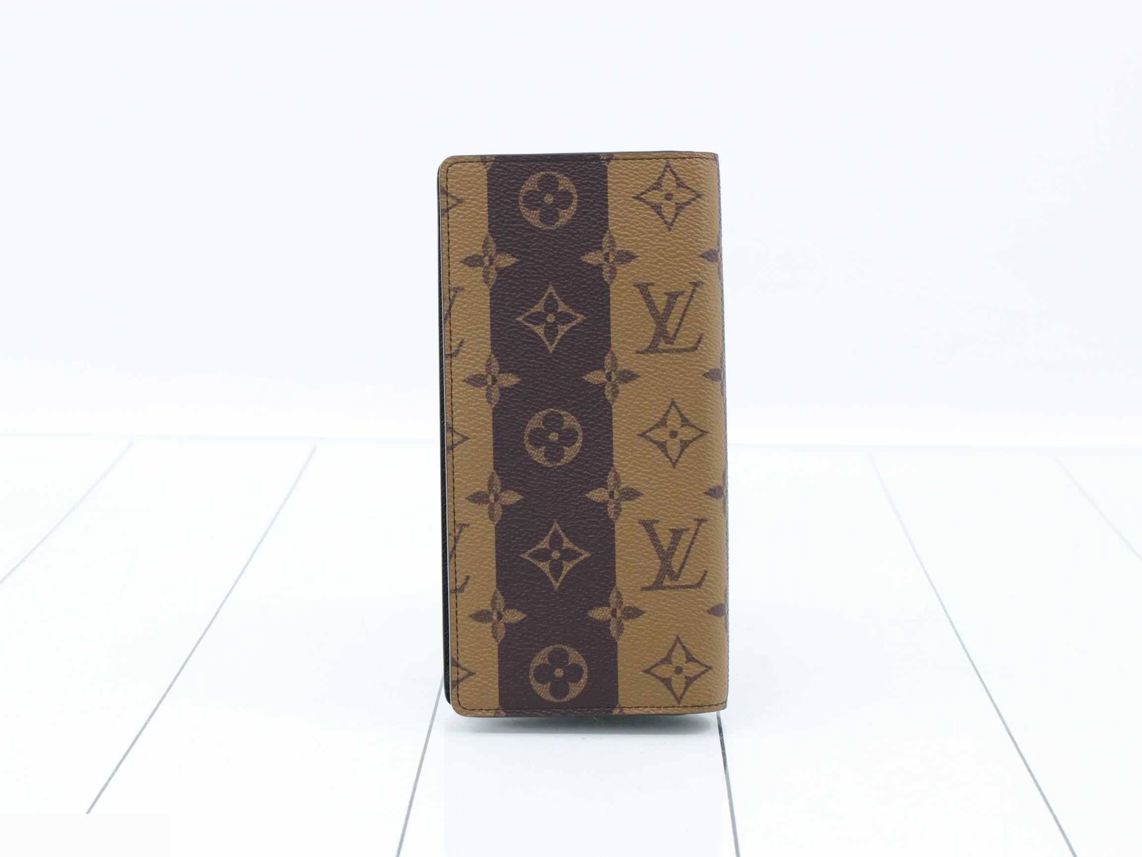 Monogram Portefeuille Brazza Long Wallet — view 2