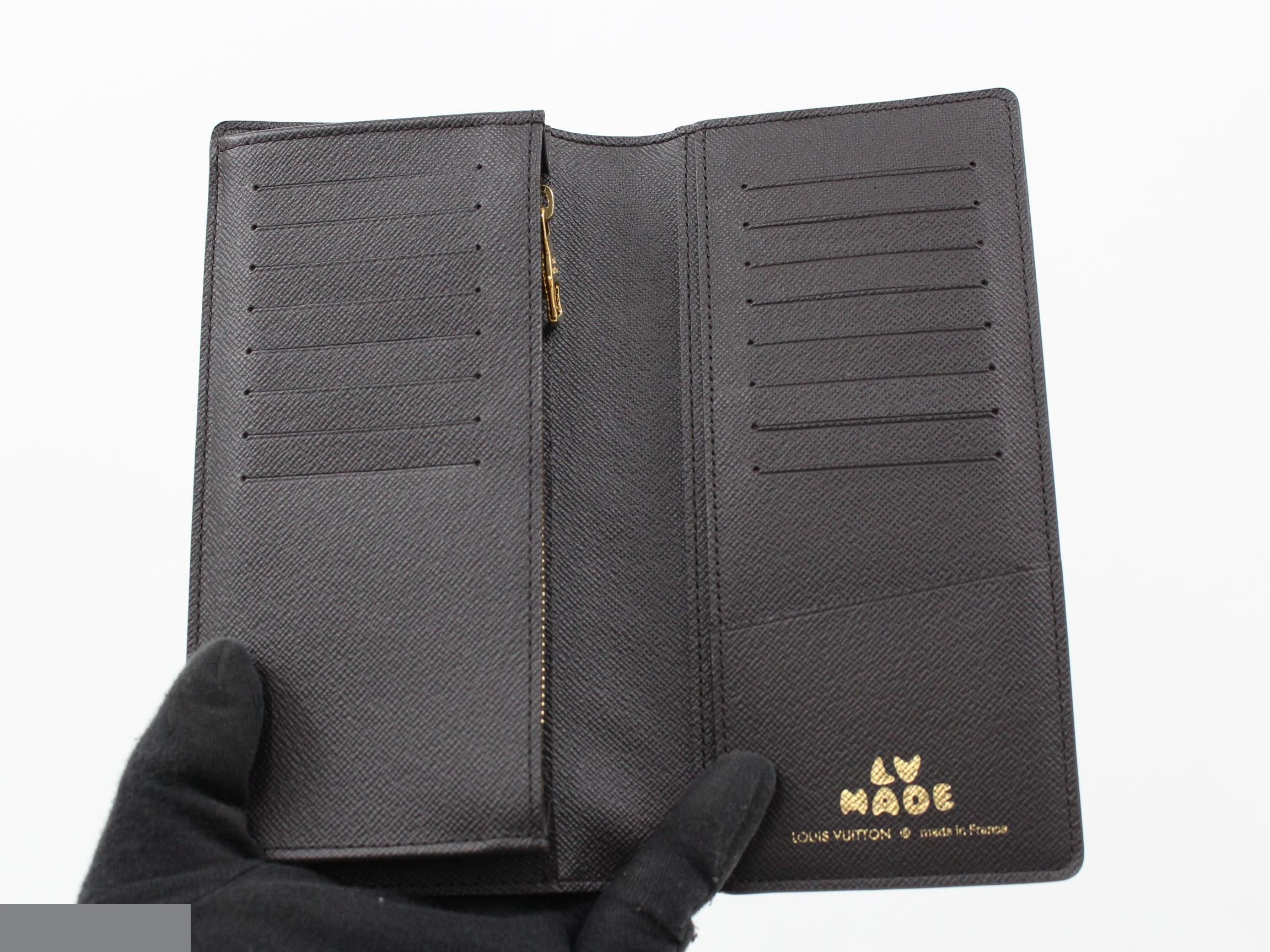 Monogram Portefeuille Brazza Long Wallet — view 4