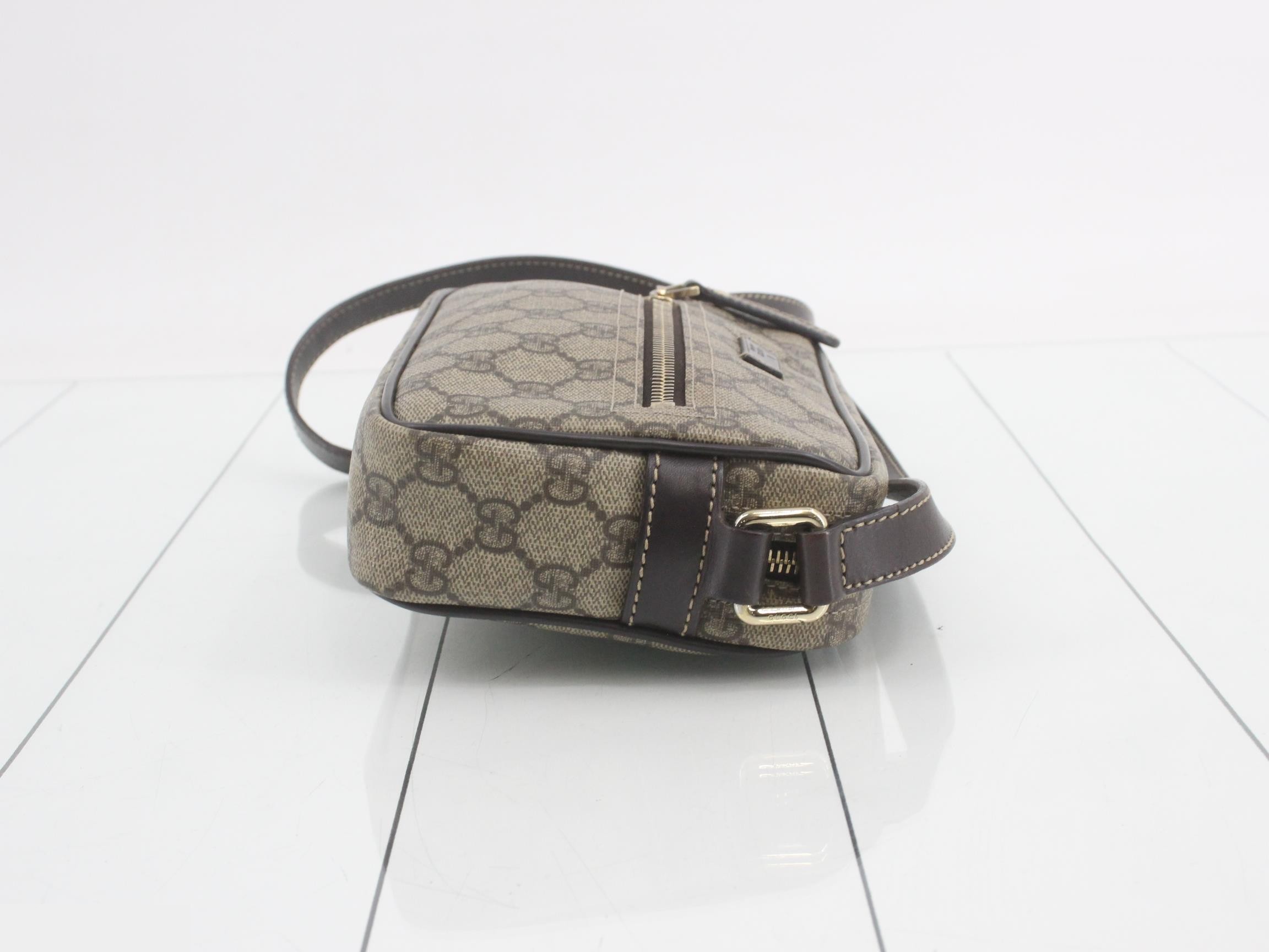 Shoulder bag, dark brown — view 3