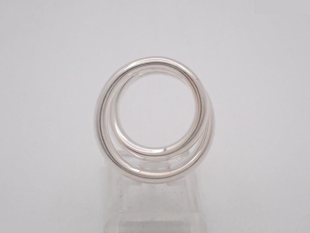 Vertige ring, stamped #57, actual size #16, 925 sterling silver / 17.2g — view 3