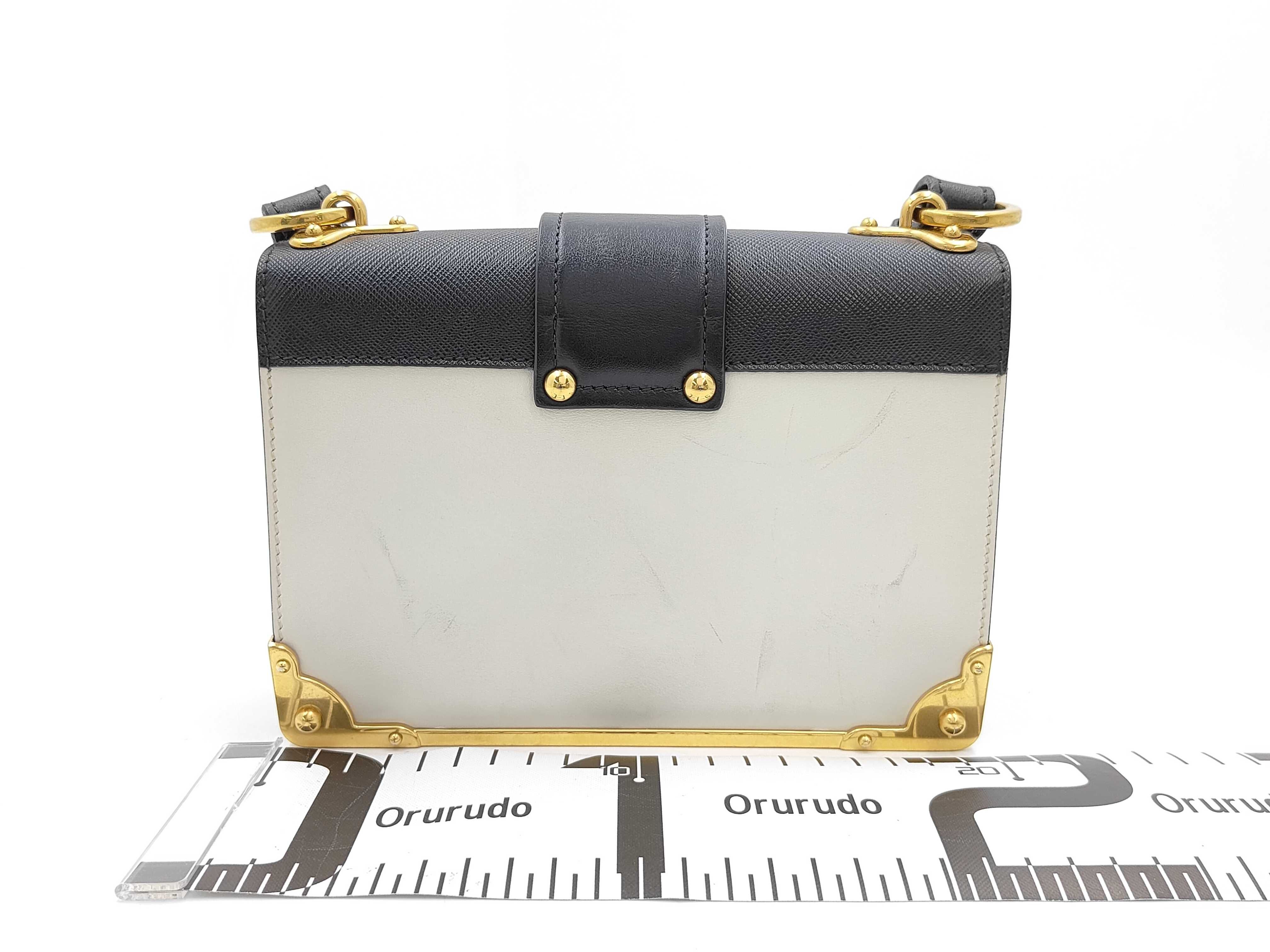 Cahier Black and White Shoulder Bag — view 2
