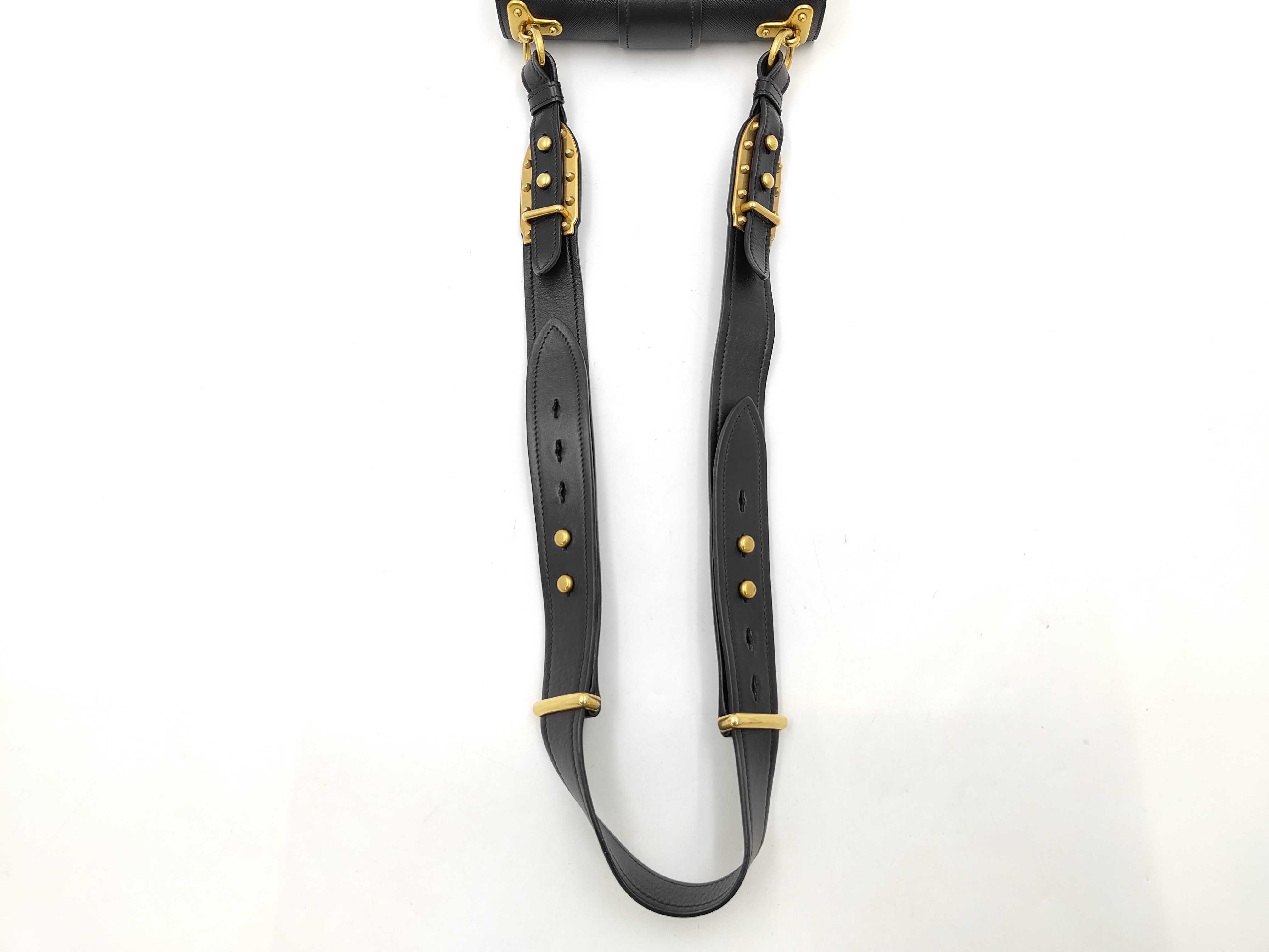 Cahier Black and White Shoulder Bag — view 3