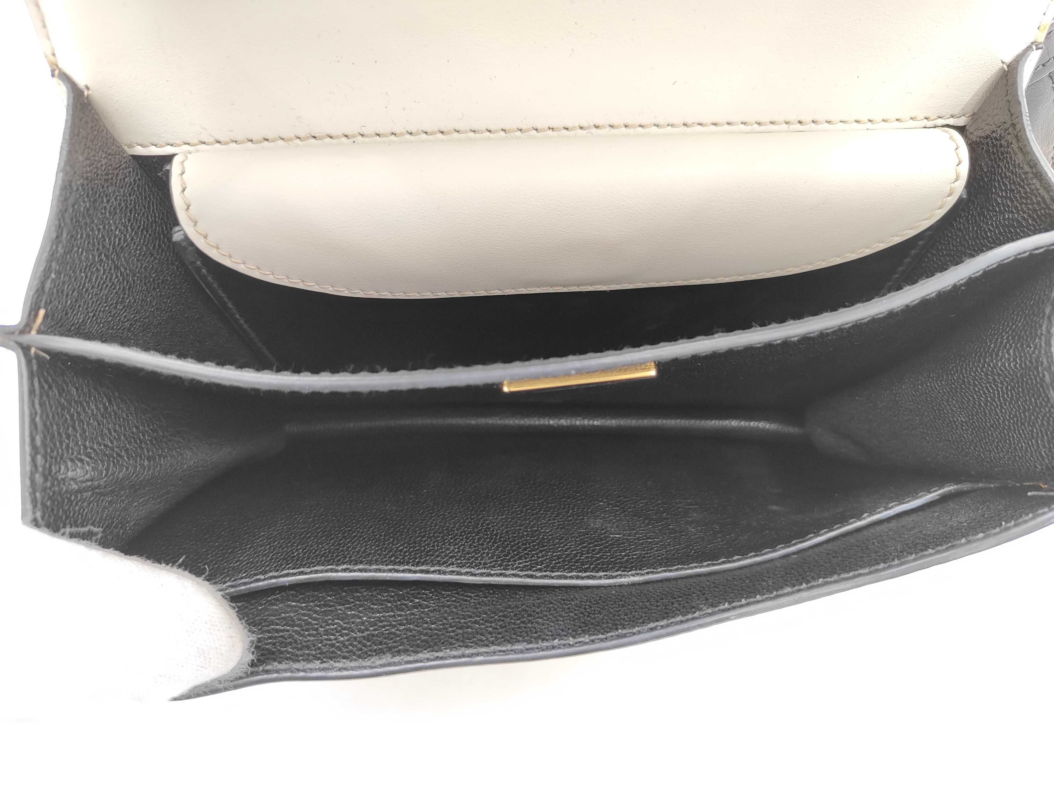Cahier Black and White Shoulder Bag — view 8