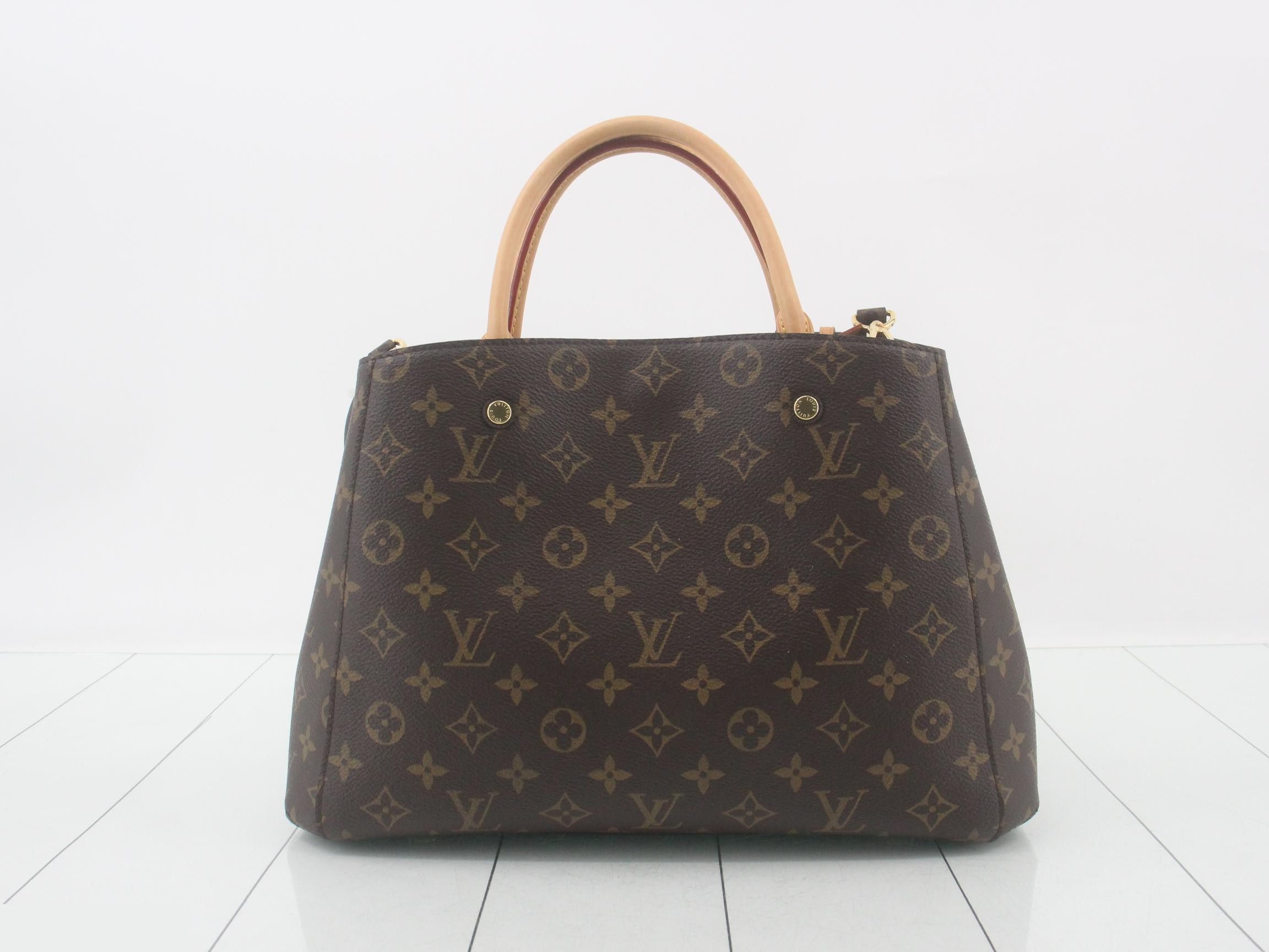 Monogram Montaigne MM 2-Way Shoulder/Handbag — view 2