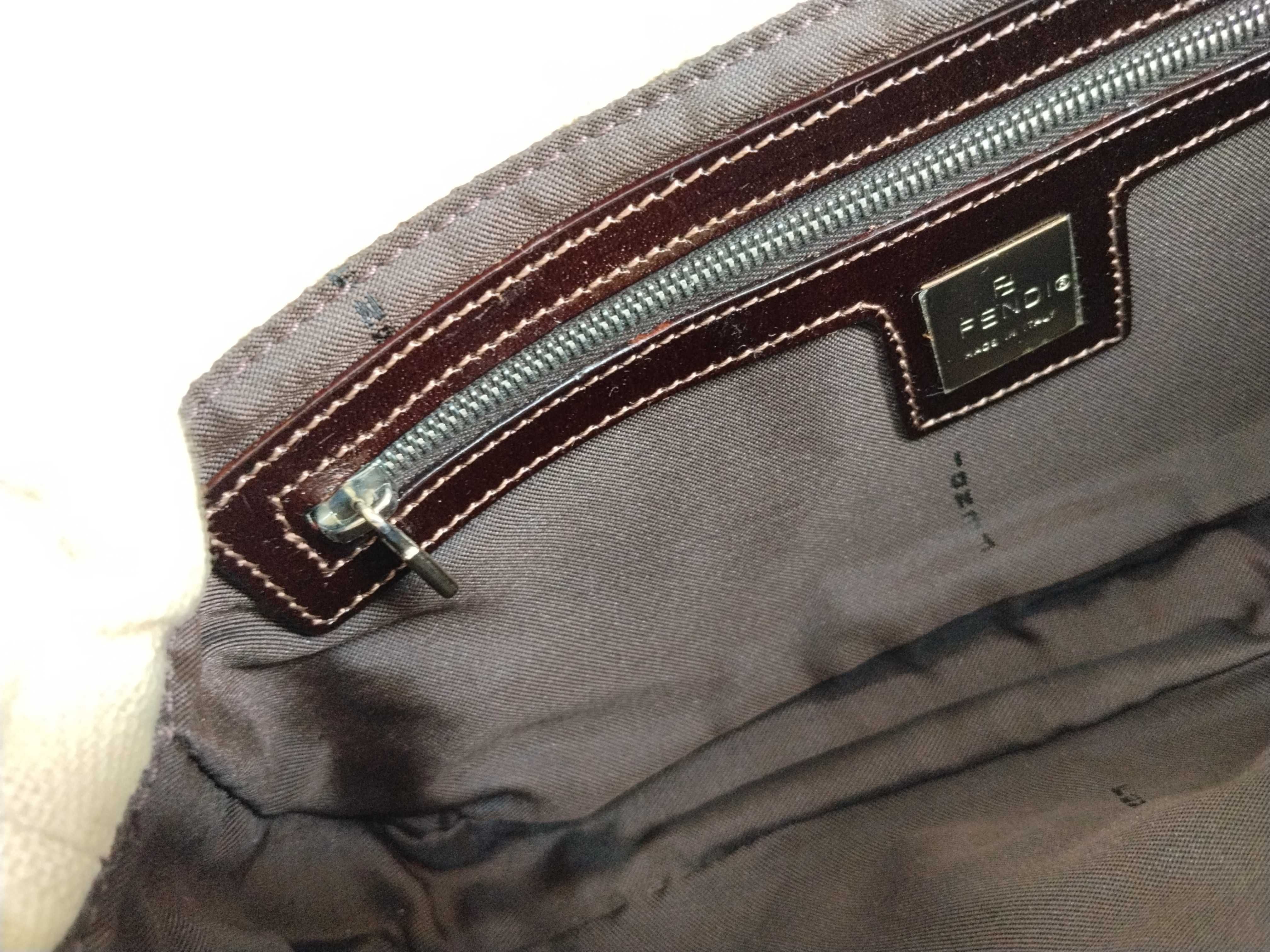 Zucca pattern Fendi Zucca Mamma Bucket Shoulder Bag — view 14