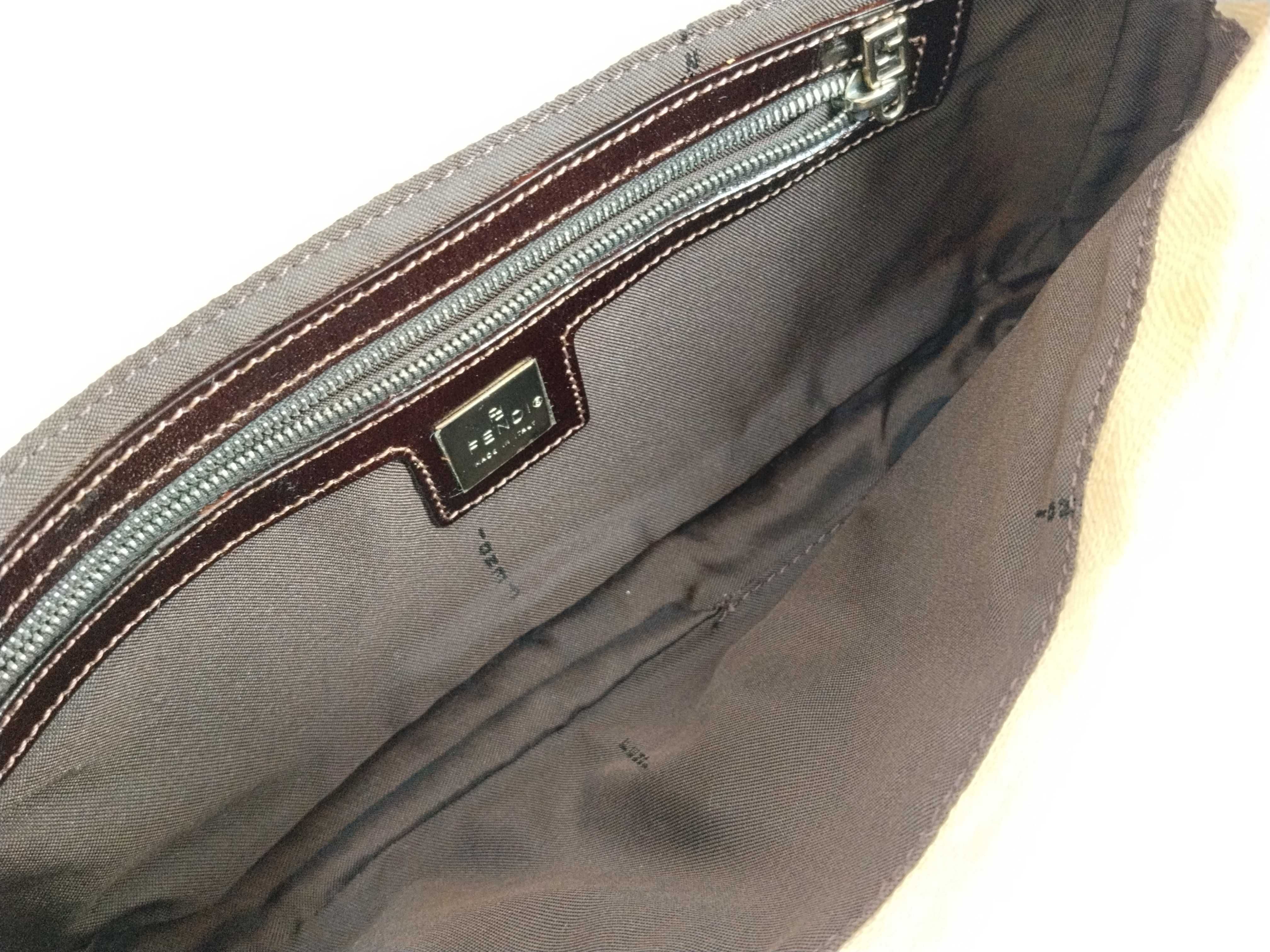 Zucca pattern Fendi Zucca Mamma Bucket Shoulder Bag — view 10