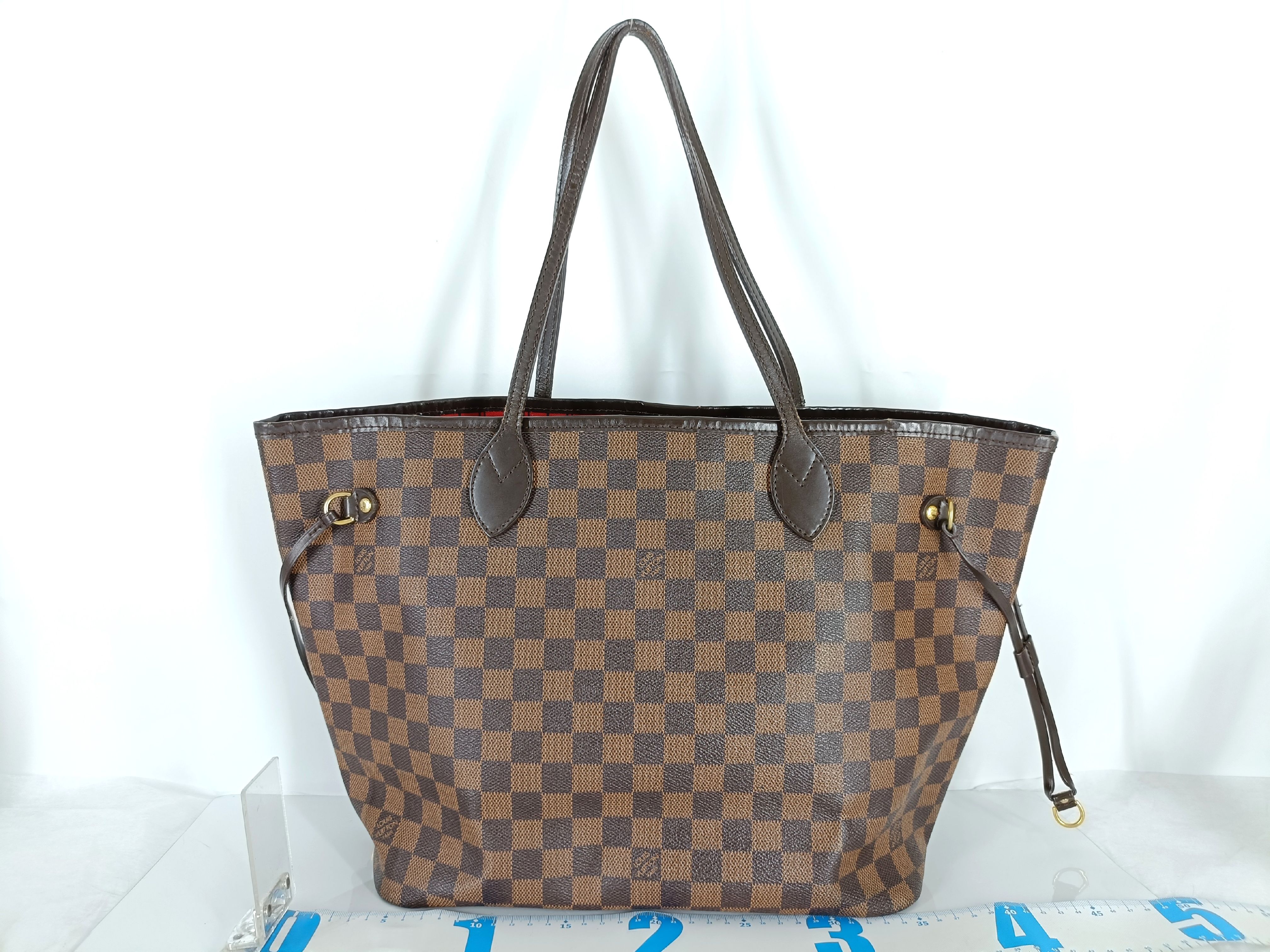 Damier Neverfull MM N51105 GI5101 Brown Tote Bag — view 2