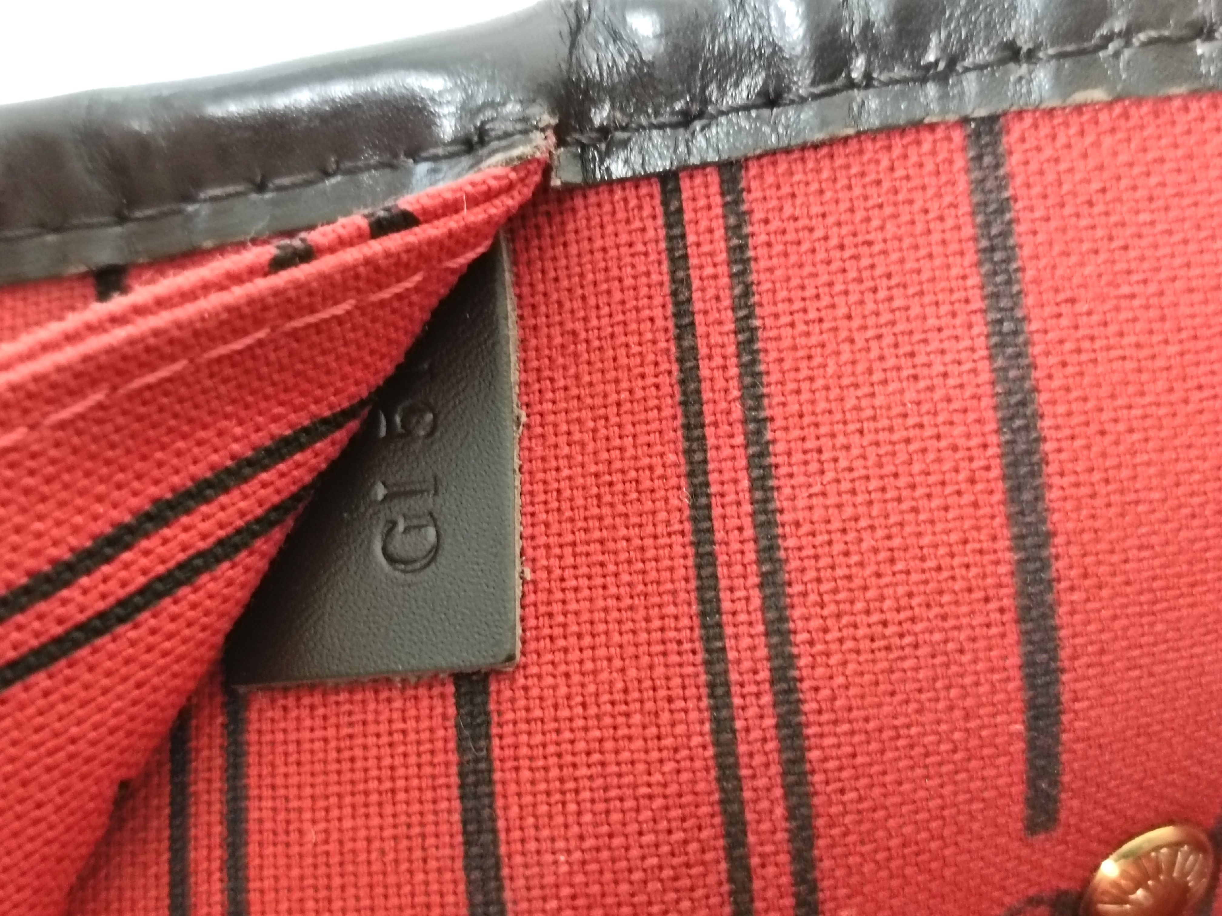 Damier Neverfull MM N51105 GI5101 Brown Tote Bag — view 12