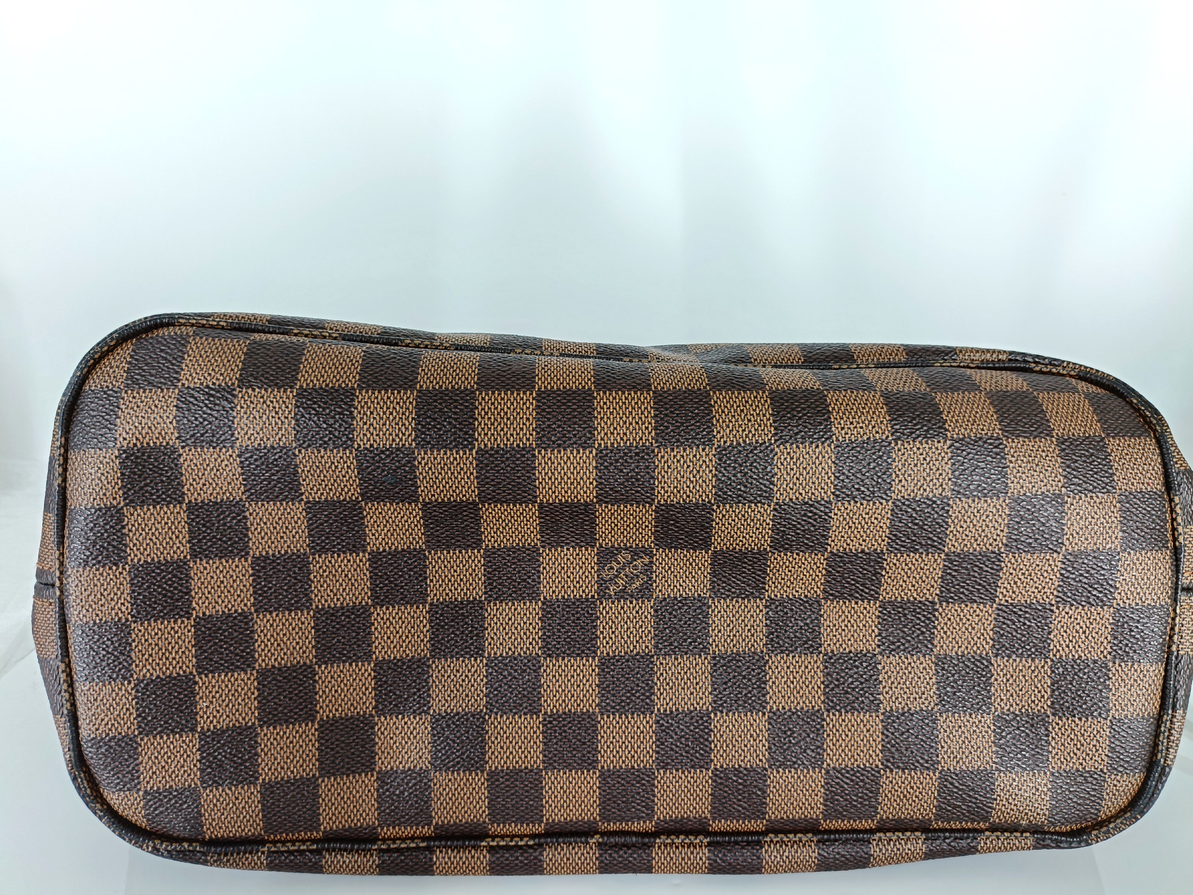 Damier Neverfull MM N51105 GI5101 Brown Tote Bag — view 7