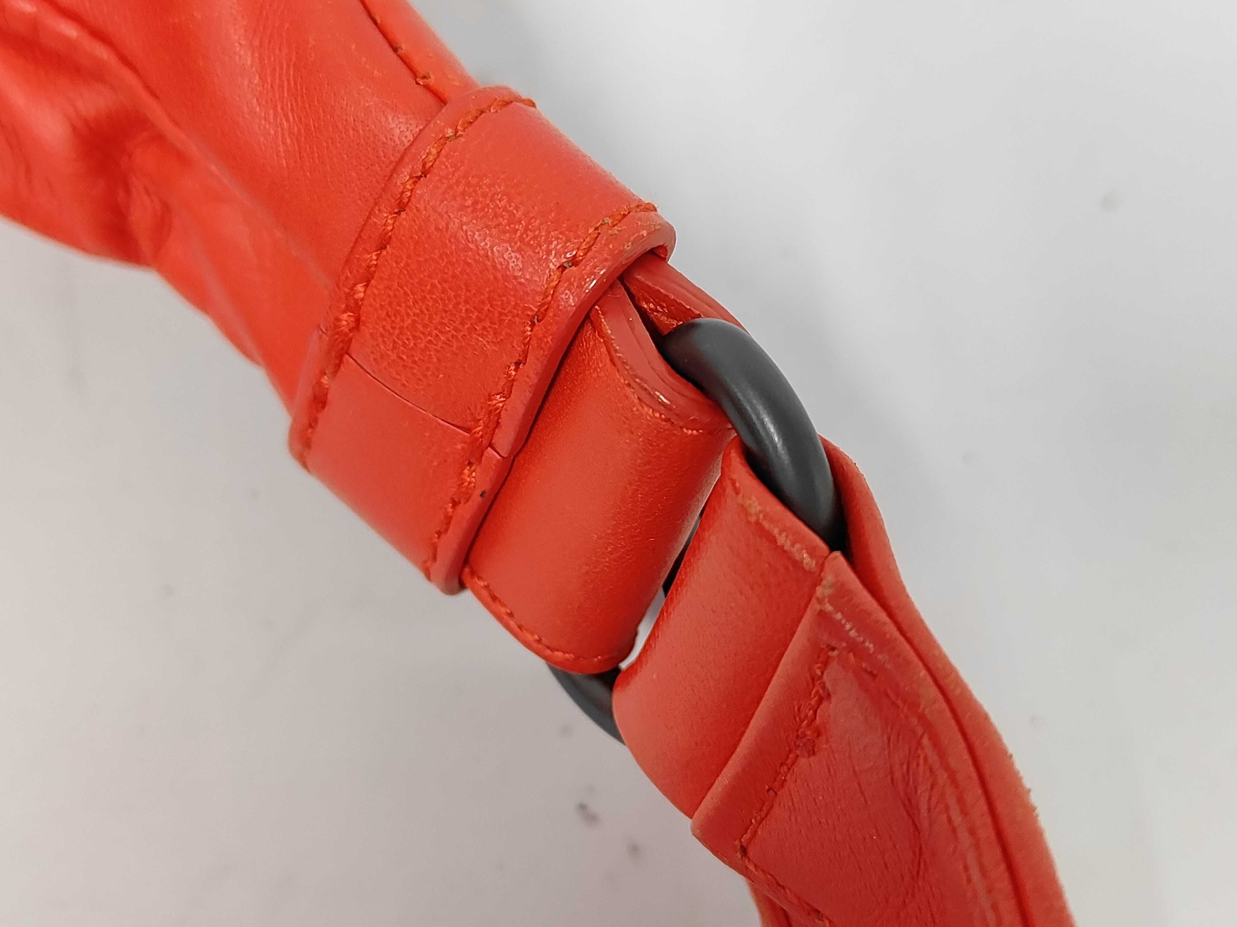 Intrecciato Hobo Red Handbag — view 5