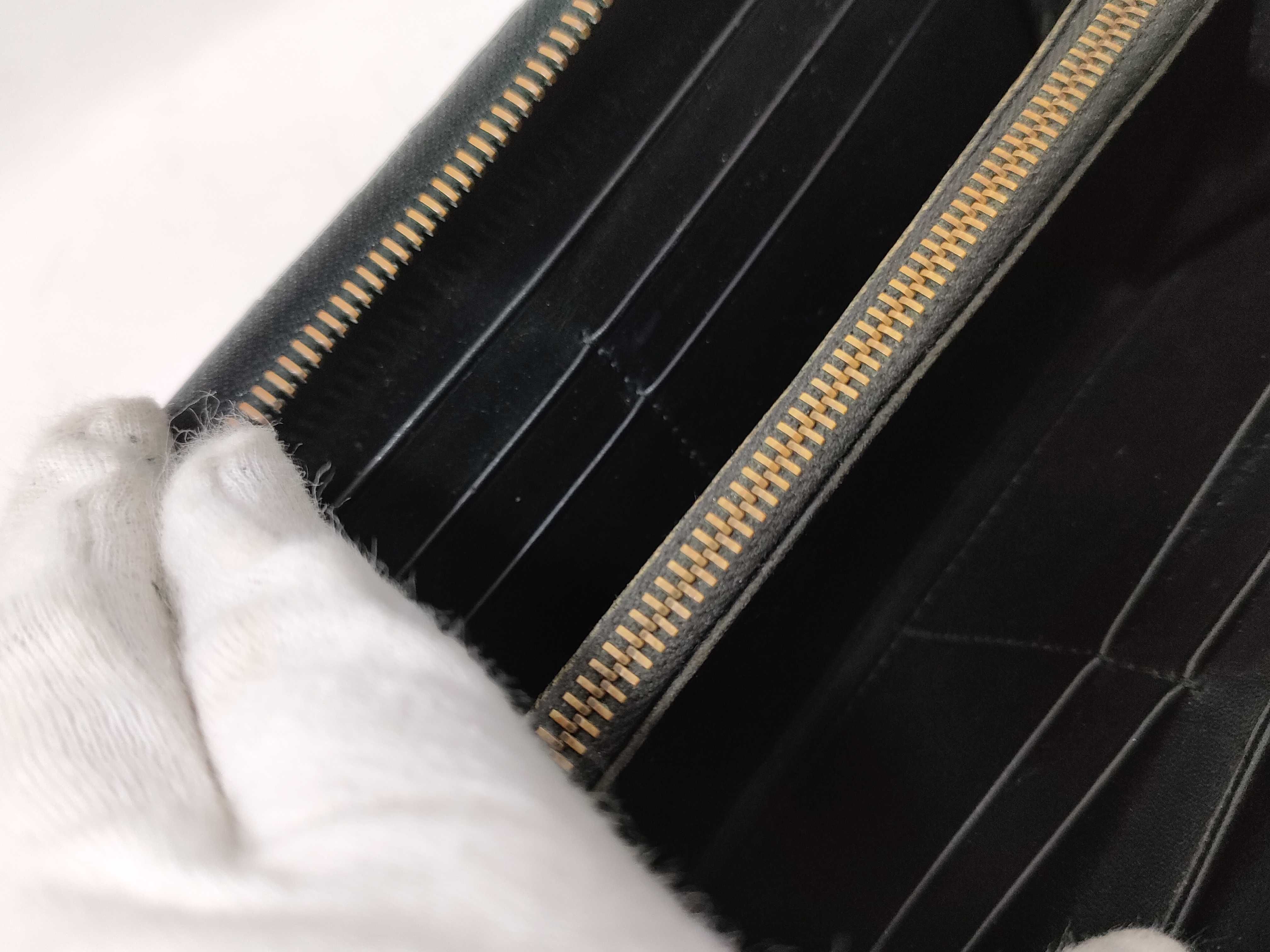 Intrecciato Round Zipper Long Wallet — view 8