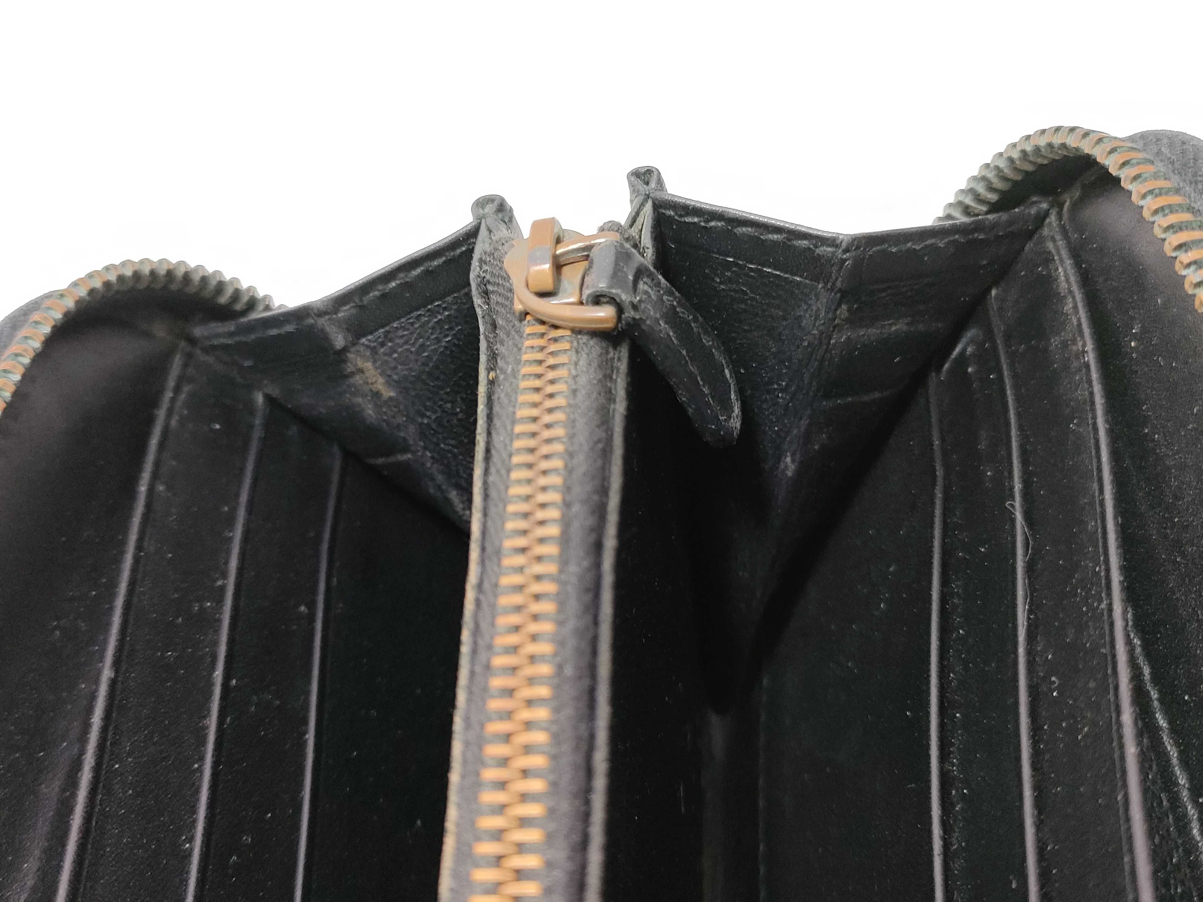 Intrecciato Round Zipper Long Wallet — view 9