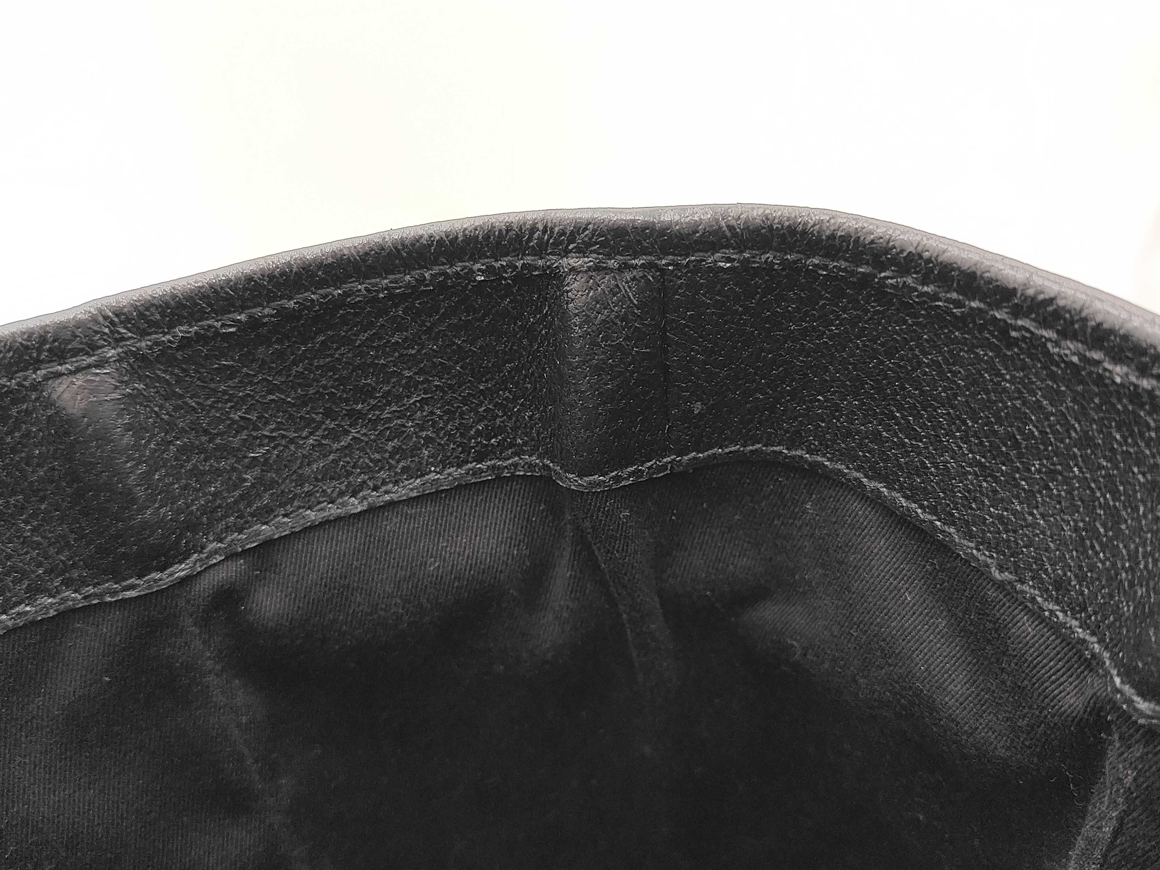 GG Canvas Tote Bag, Gucci Tote Bag, GG Canvas Leather Logo Ring, Black Tote Bag — view 11