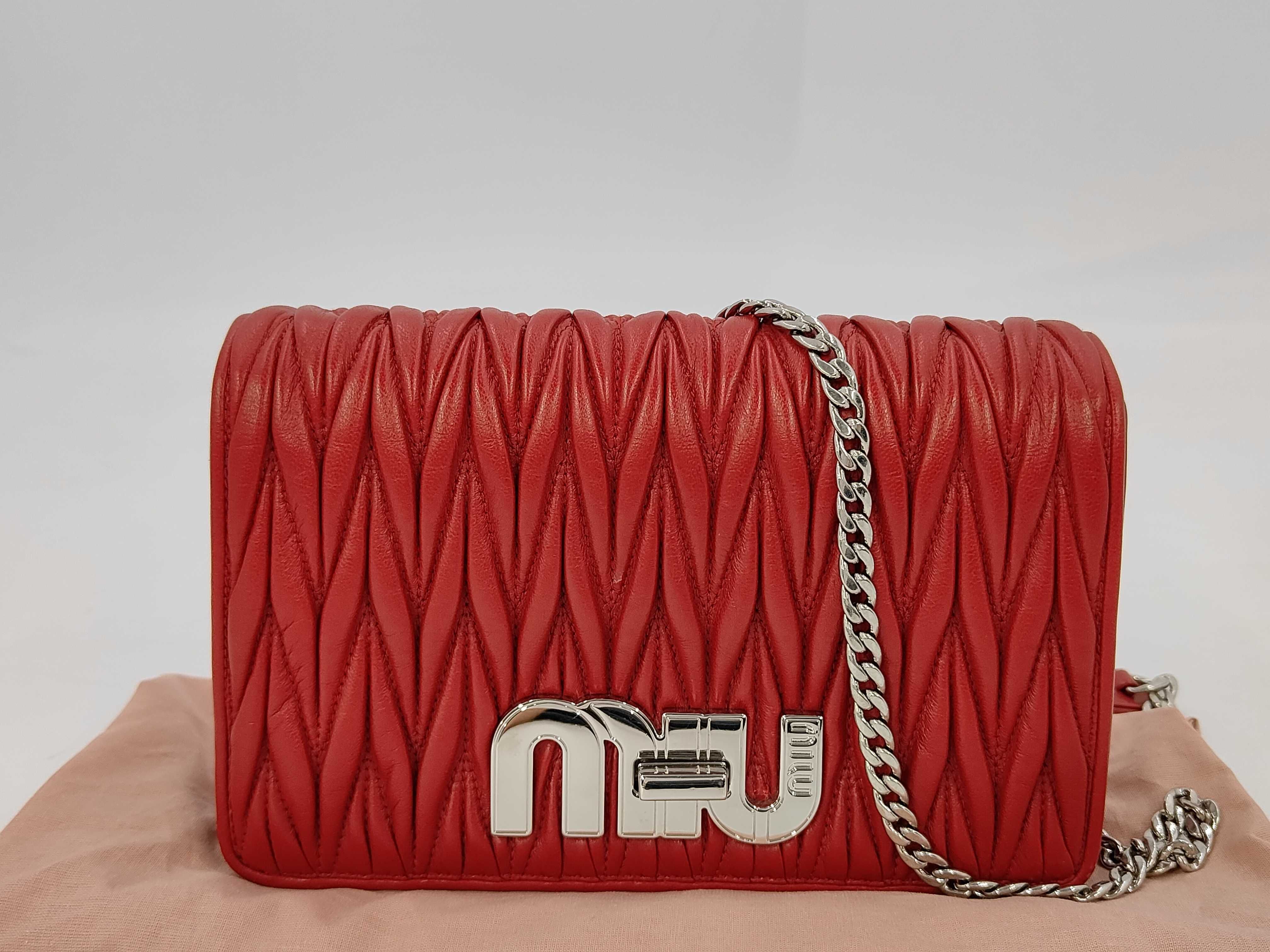Bag Leather Matelass Leather Chain Shoulder Bag 5BF069