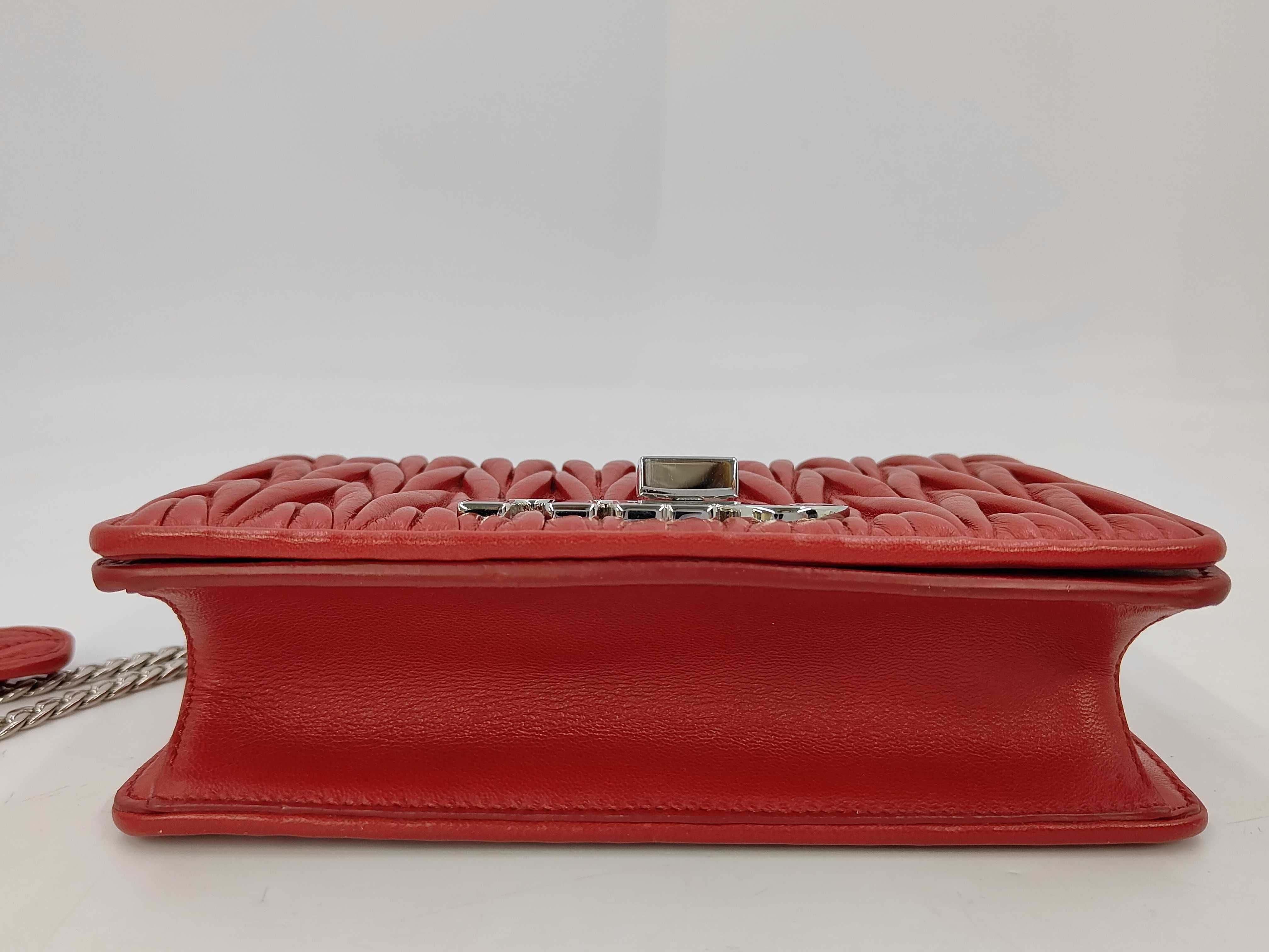 Bag Leather Matelass Leather Chain Shoulder Bag 5BF069 — view 4