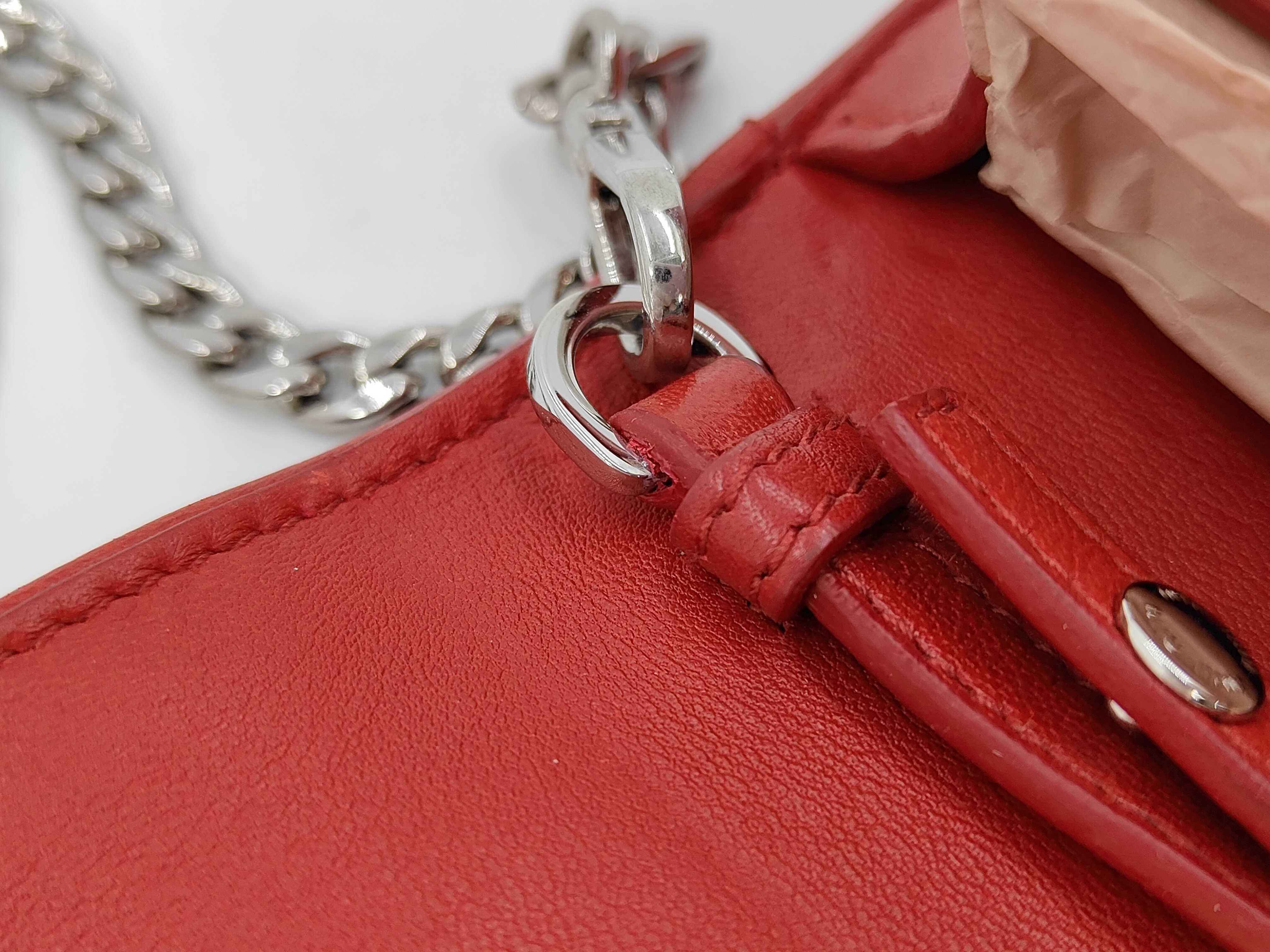 Bag Leather Matelass Leather Chain Shoulder Bag 5BF069 — view 7