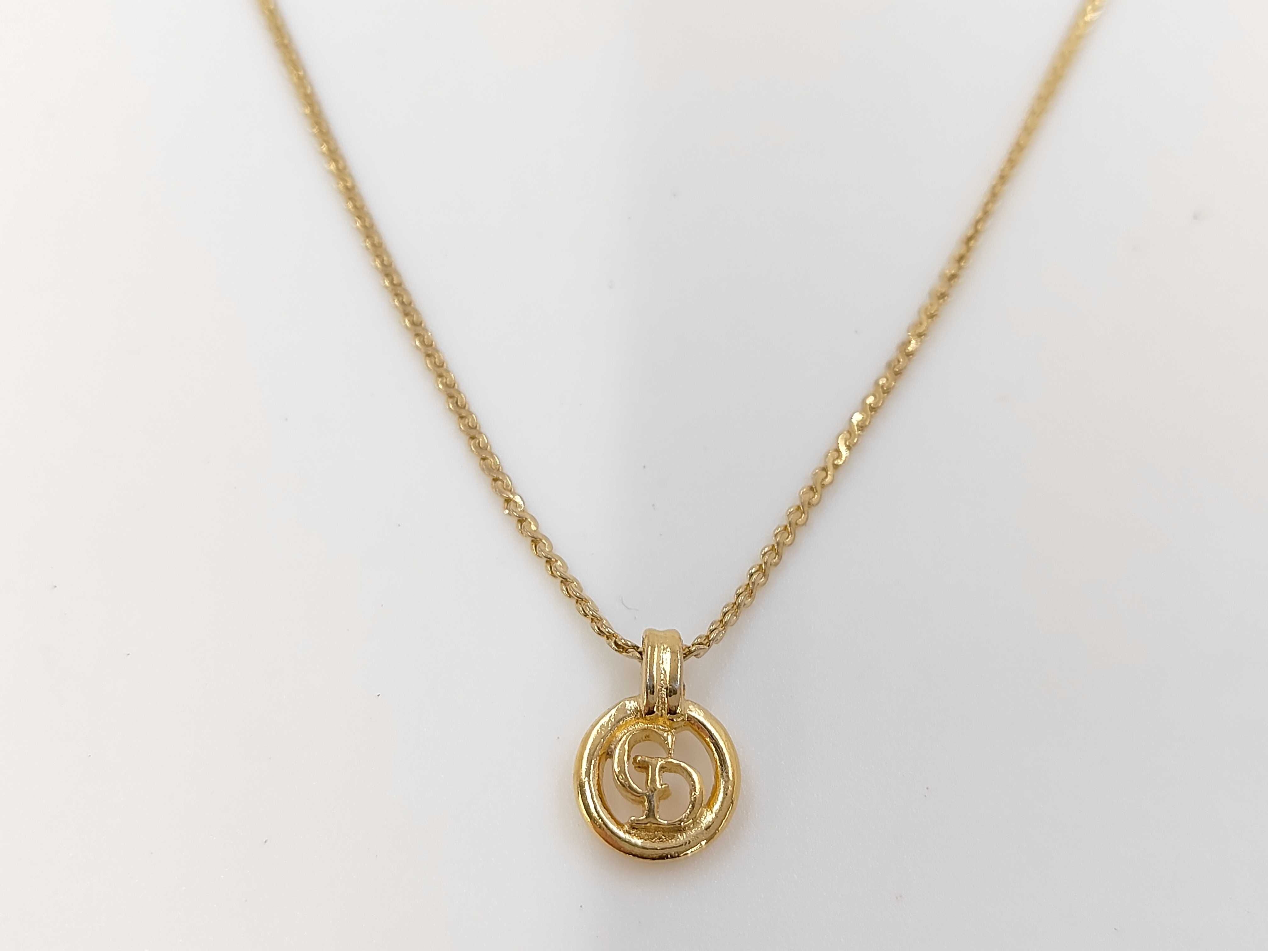 Circle CD Necklace