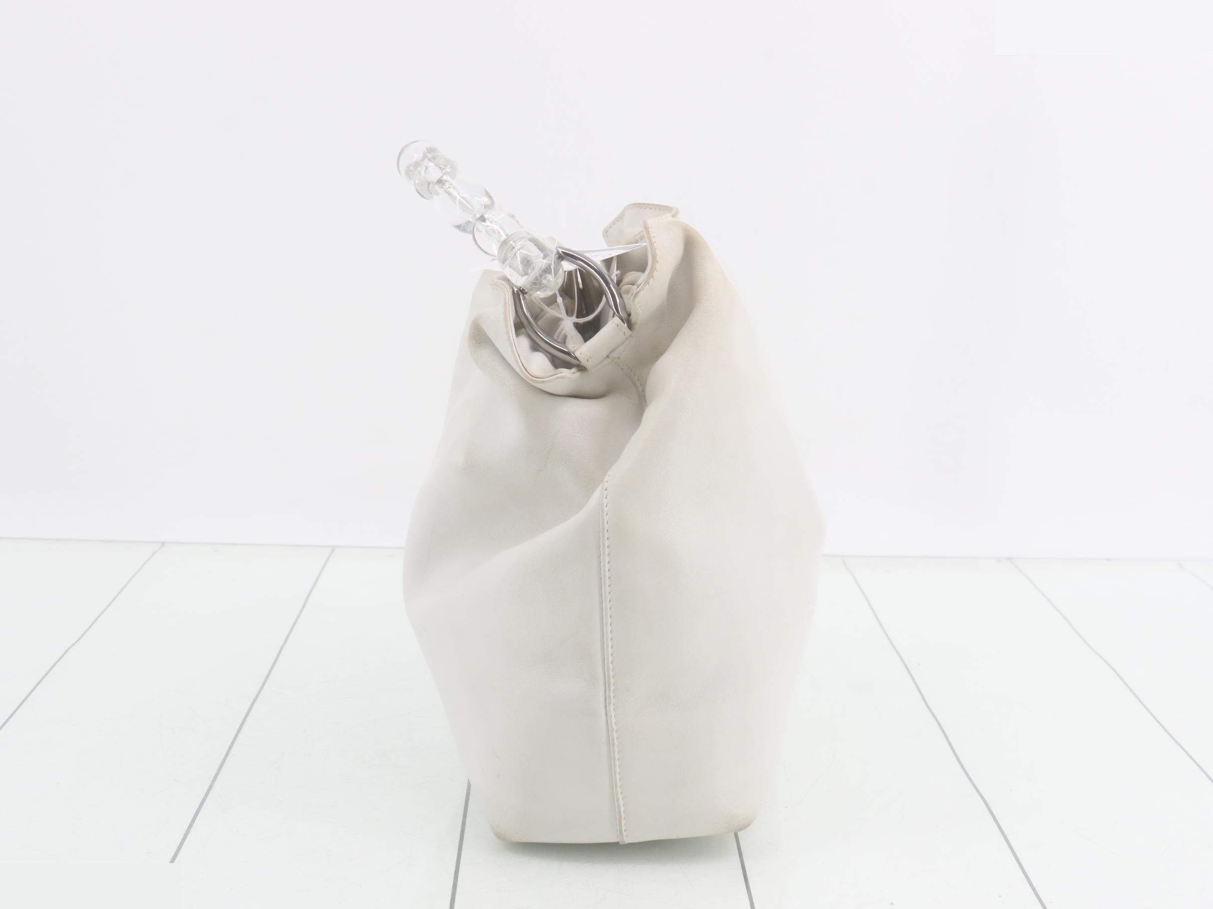 Maris pearl leather handbag — view 4