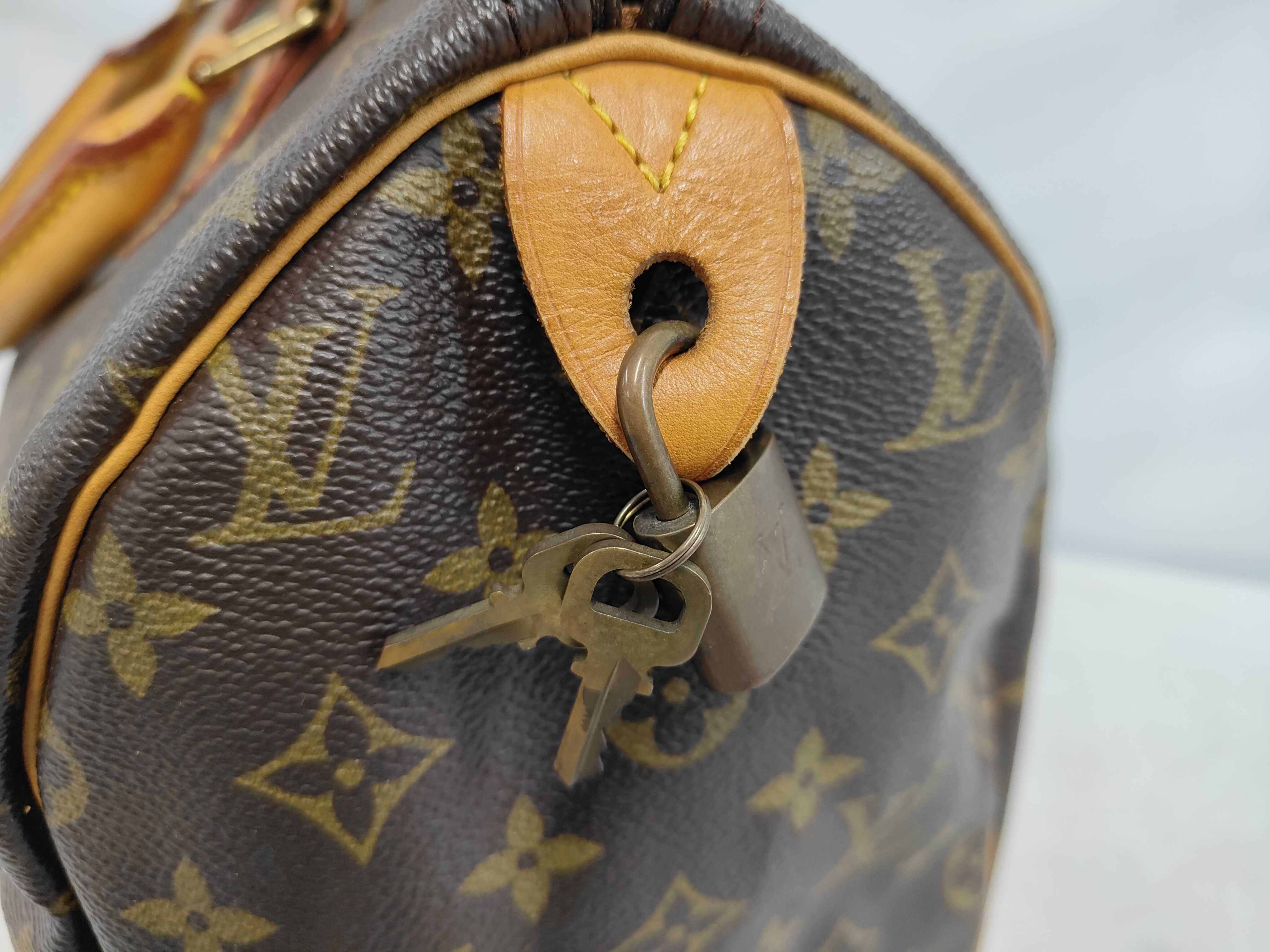 Monogram M41108 Speedy 30 Handbag Boston Bag — view 9
